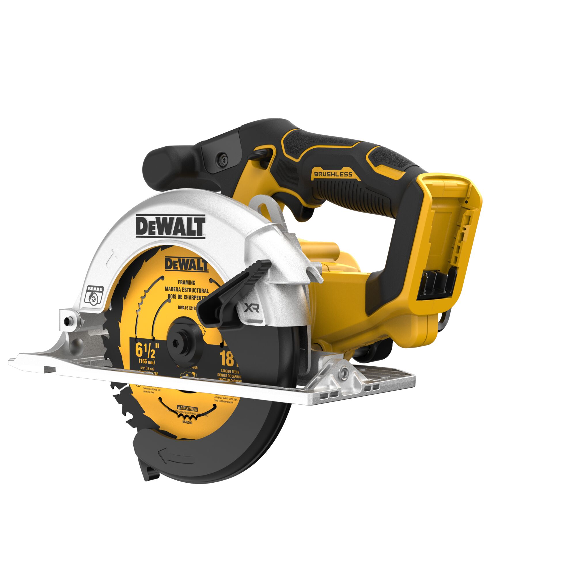 20V MAX XR 6 1 2 in. Brushless Cordless Circular Saw Tool Only