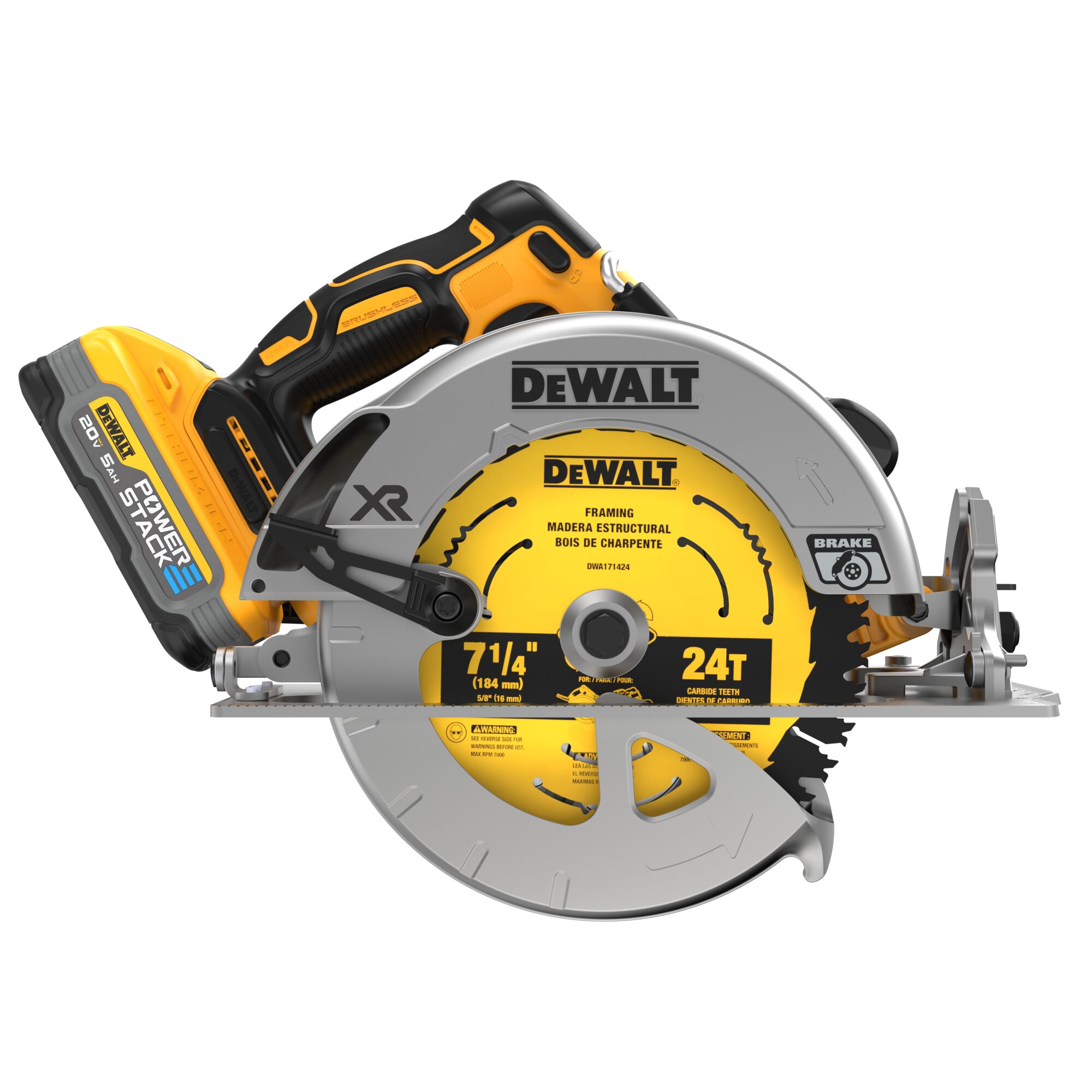 Dewalt battery best sale for circular saw