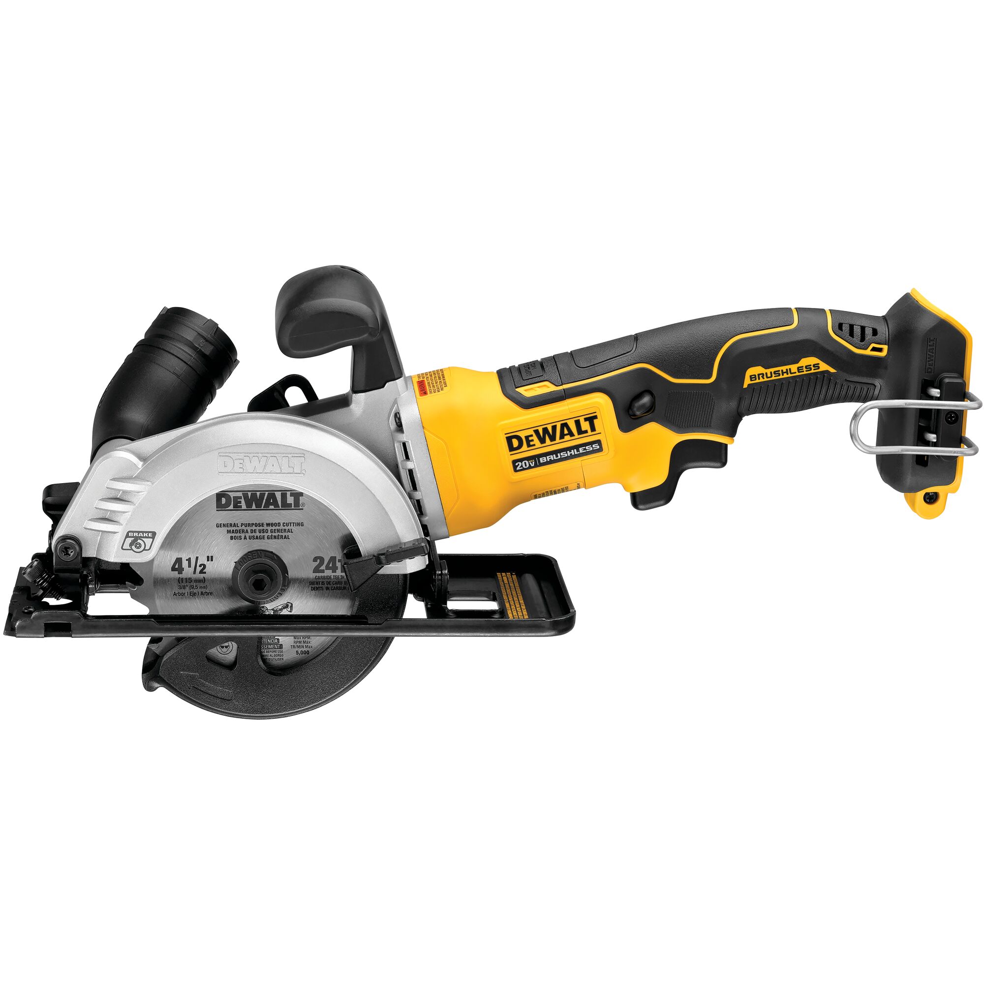 ATOMIC 20V MAX Brushless Cordless 4 1 2 in. Circular Saw Tool