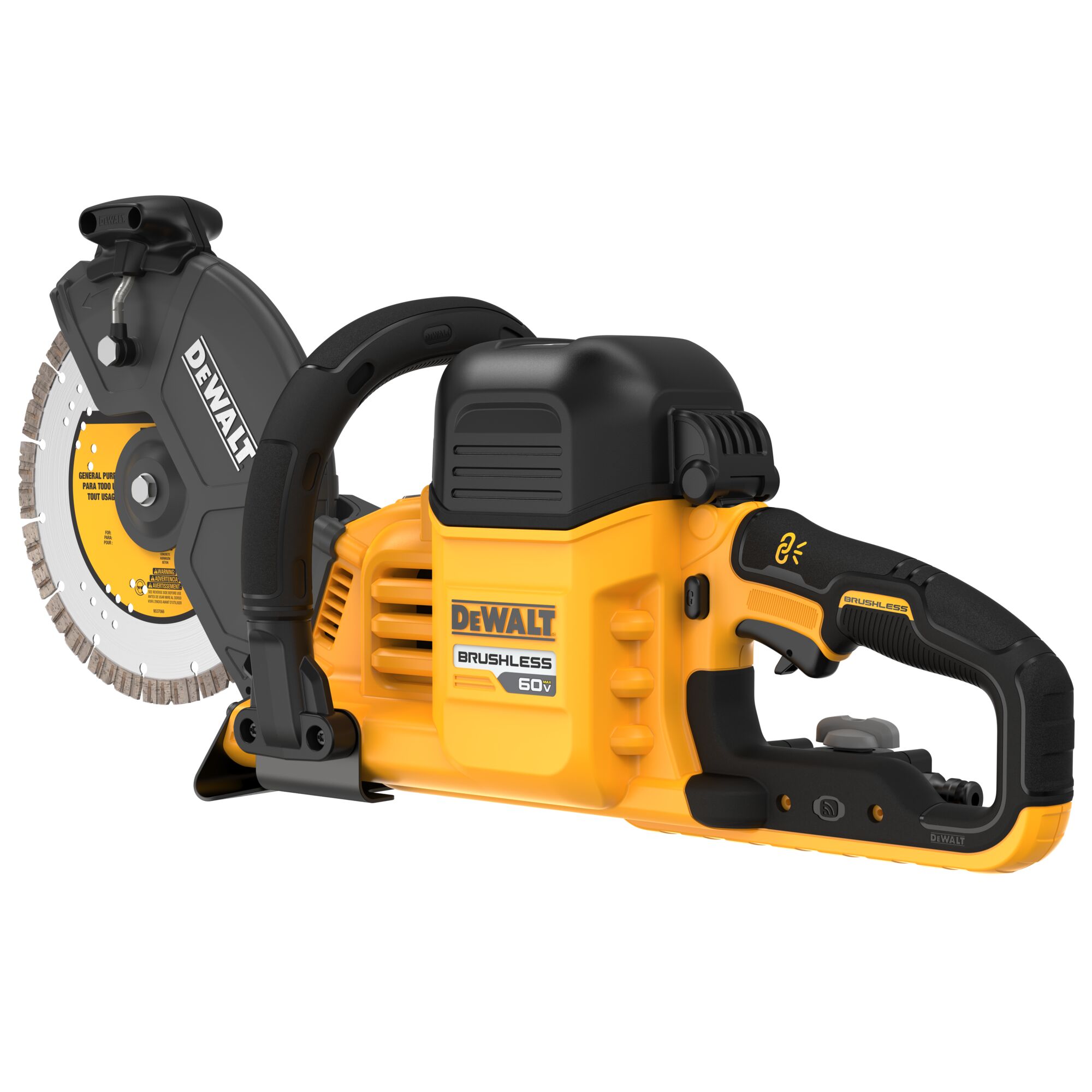 Dewalt battery powered concrete outlet saw