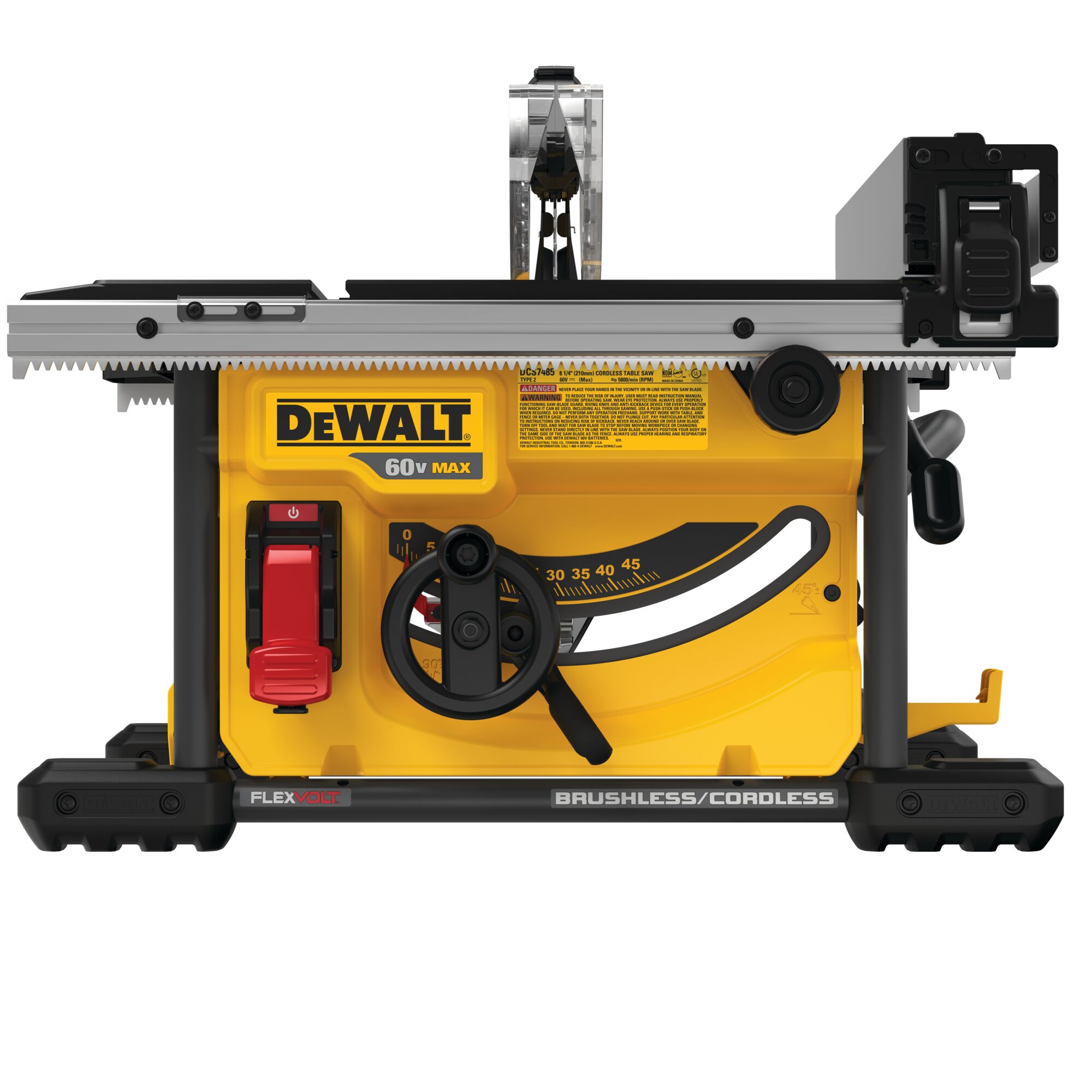 FLEXVOLT 60V MAX Table Saw Tool Only DEWALT