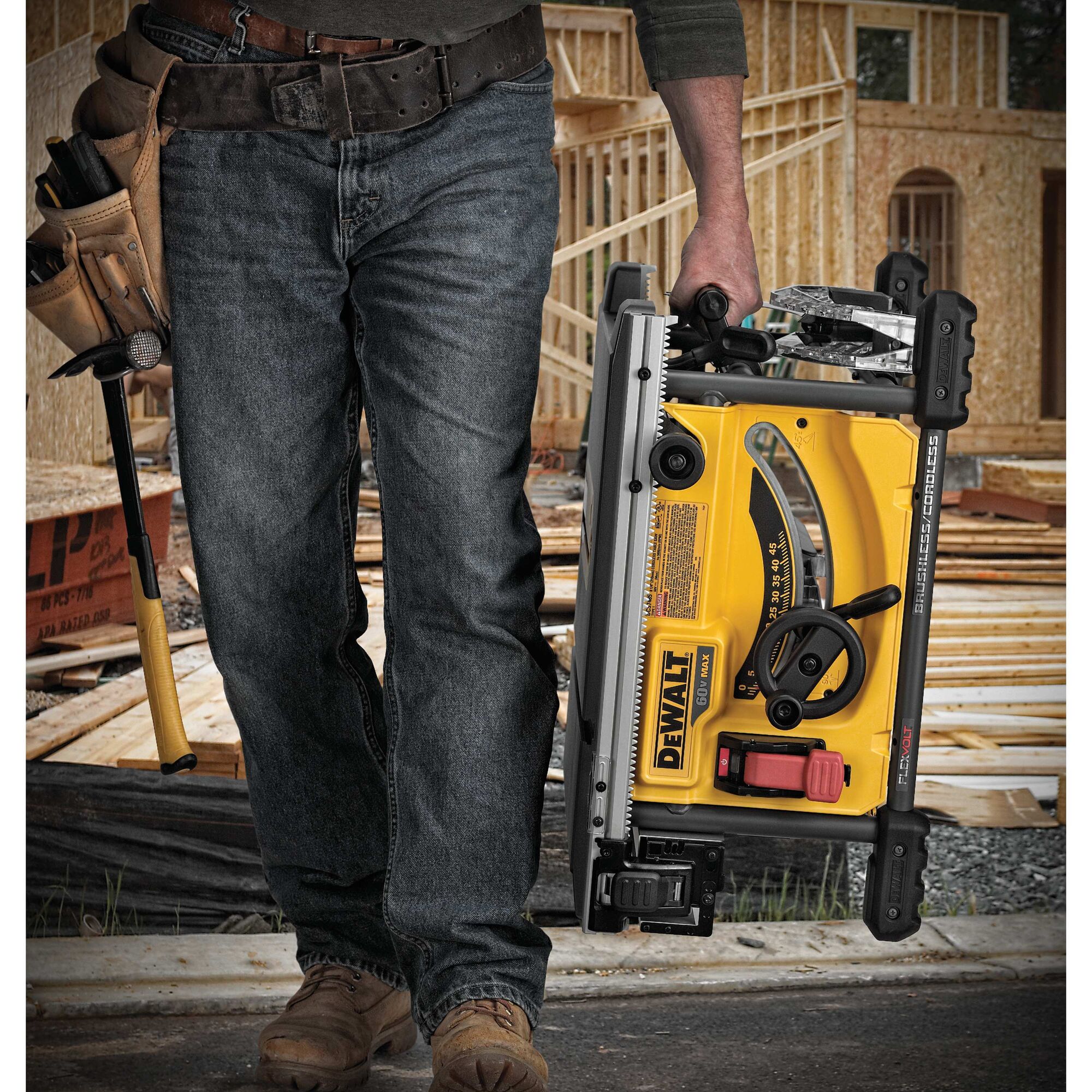 Dewalt dcs7485t1 flexvolt 60v max table saw kit stores new arrivals