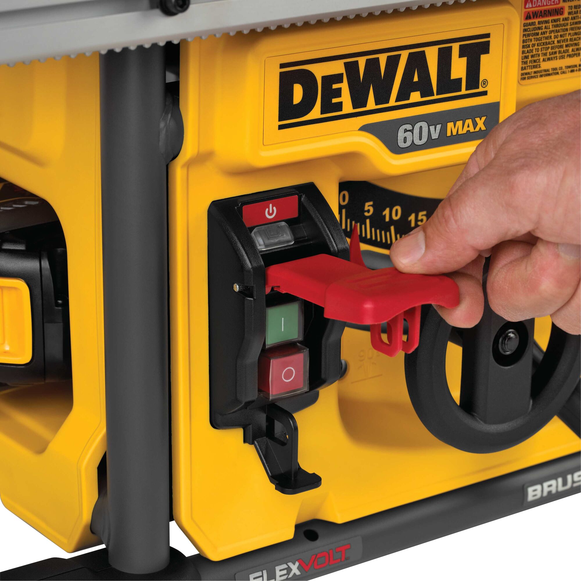 Dewalt battery deals bench saw