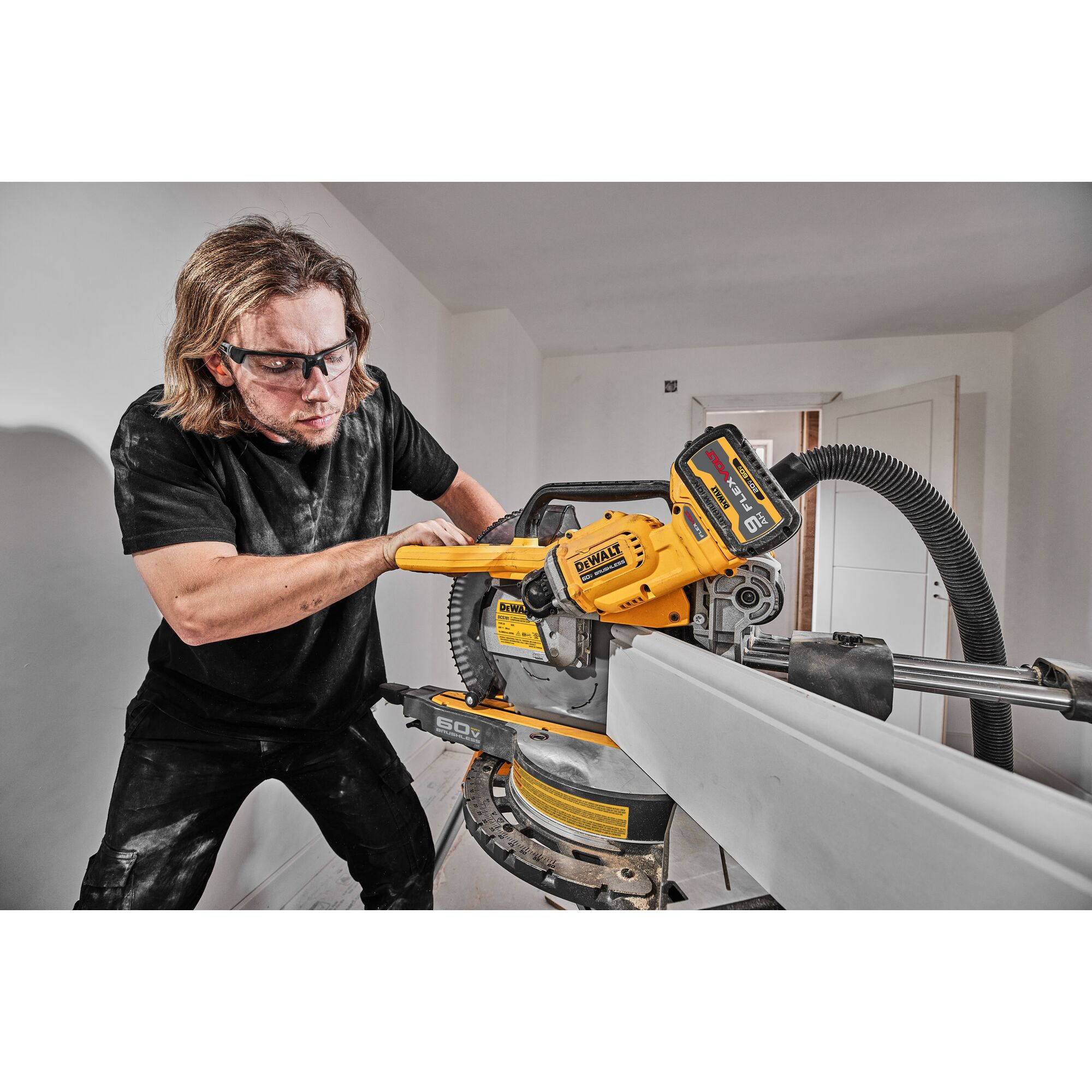 Dewalt flexvolt double discount bevel compound miter saw