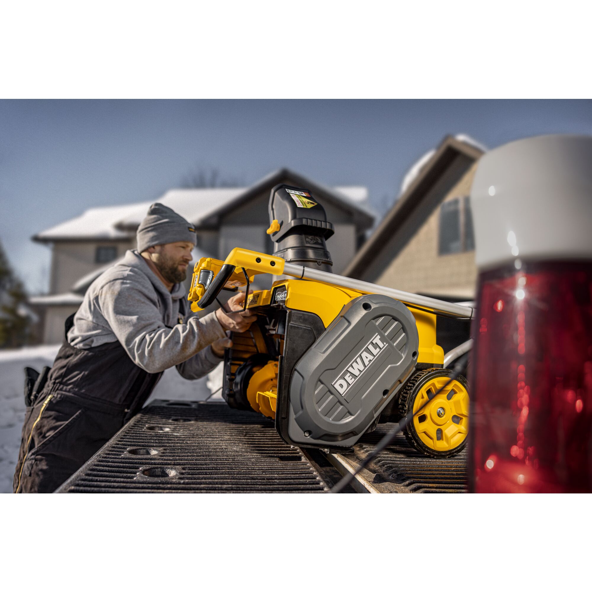 Dewalt battery best sale snow blower