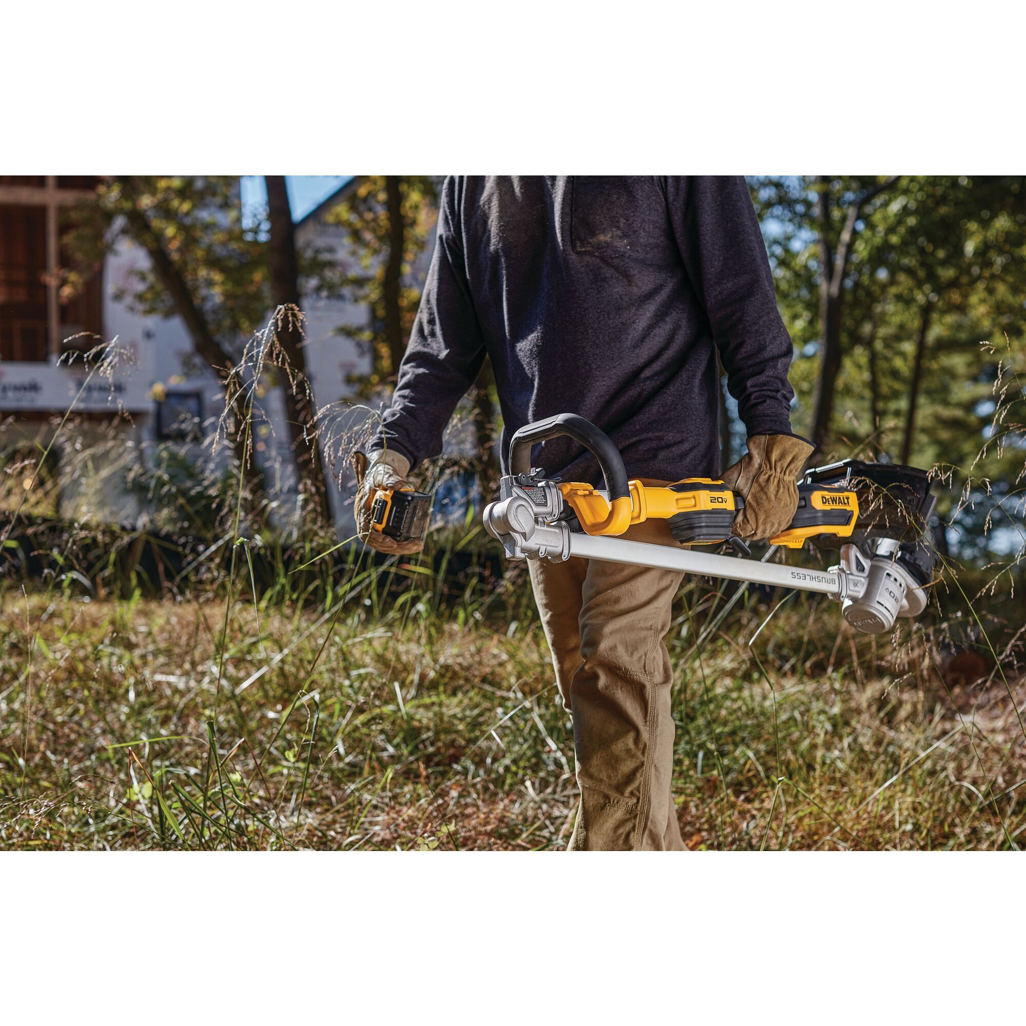 20V MAX 14 in. Folding String Trimmer Tool Only DEWALT