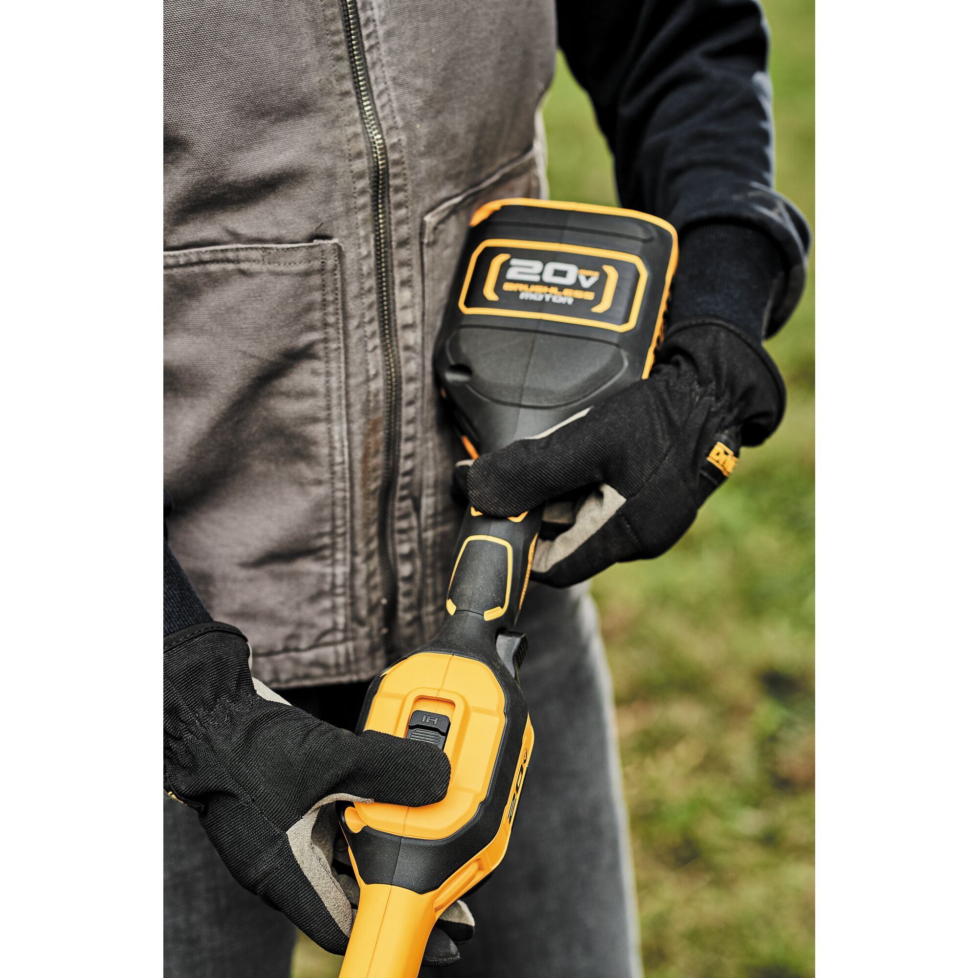 Dewalt rechargeable weed online eater