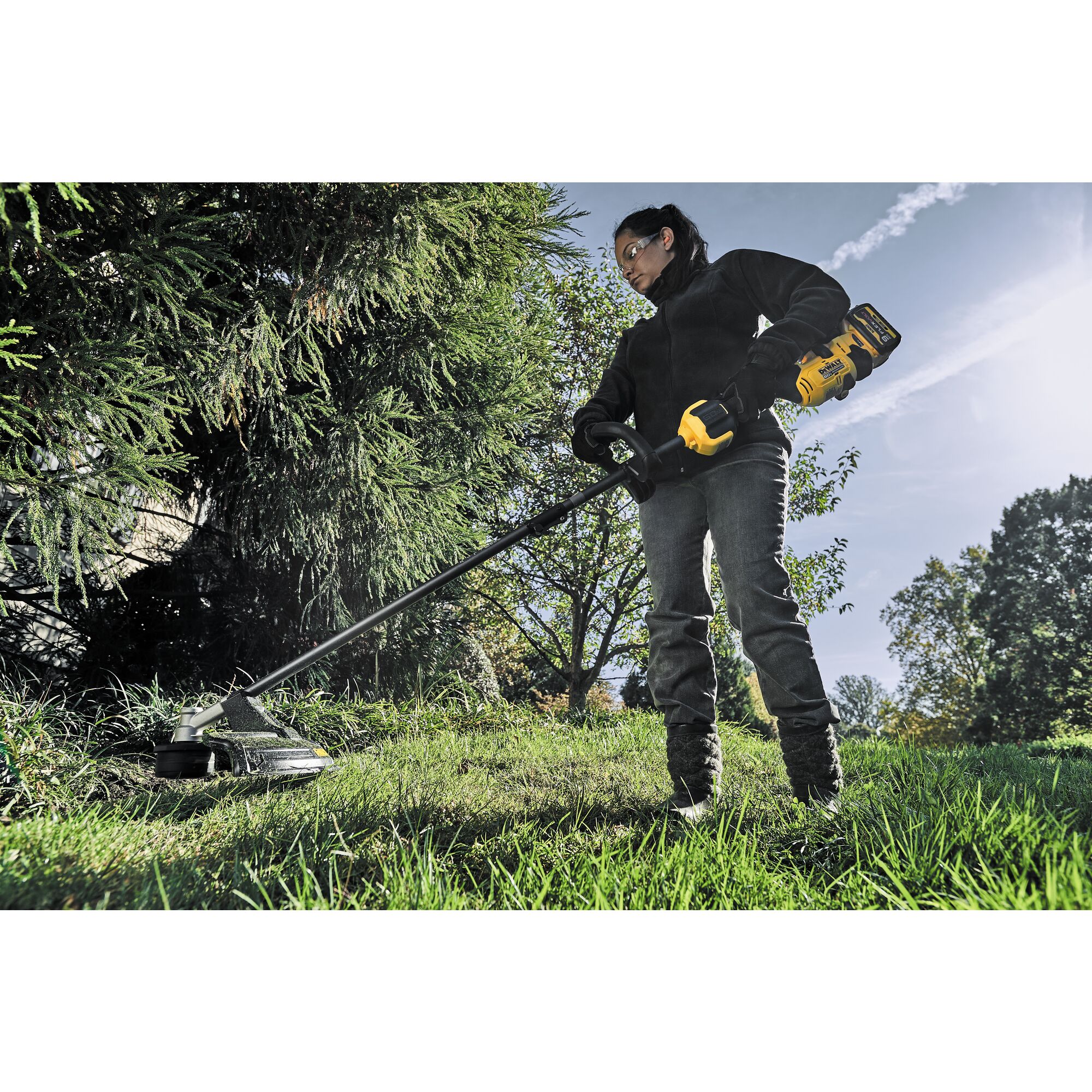 Dewalt dcst970x1 best sale string trimmer