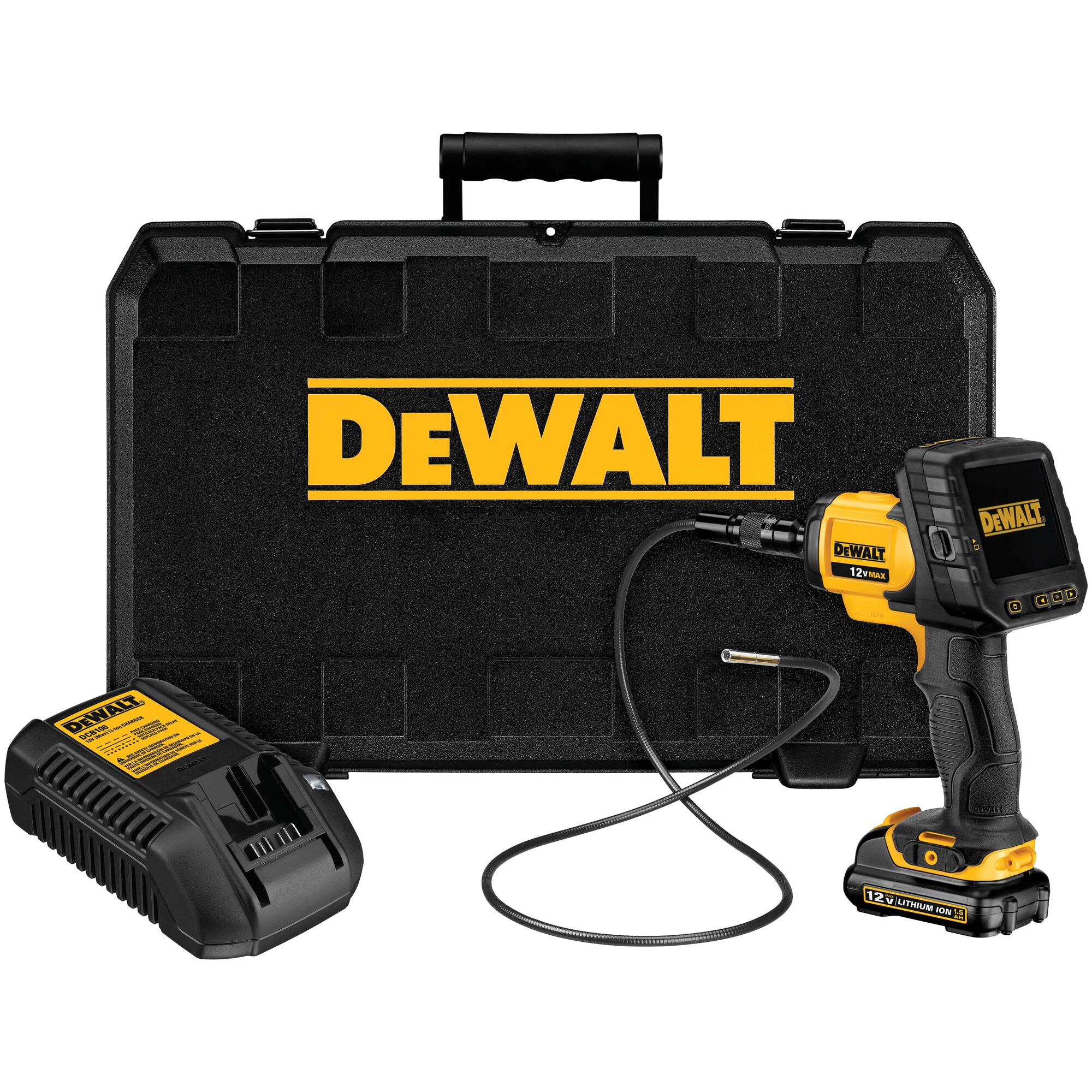 12V MAX 5.8mm Inspection Camera with Wireless Screen Kit DEWALT