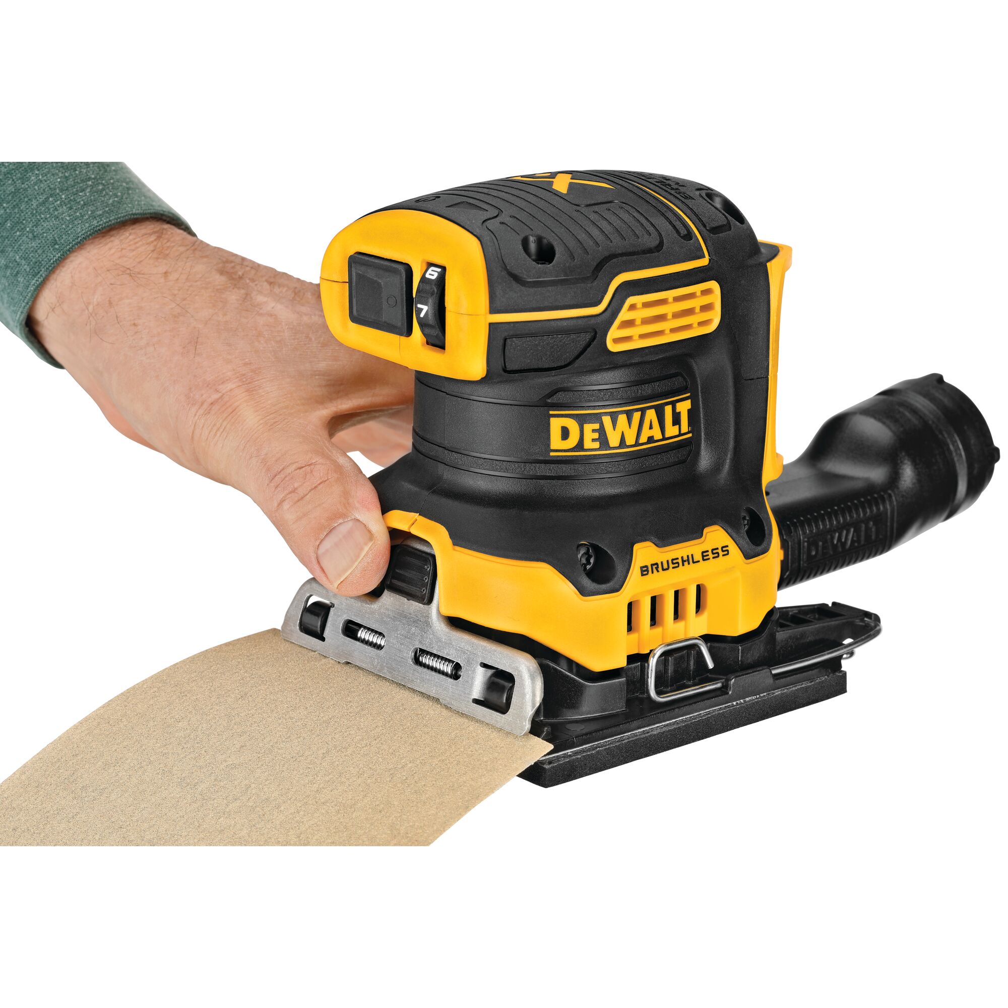 Dewalt palm sander discount cordless