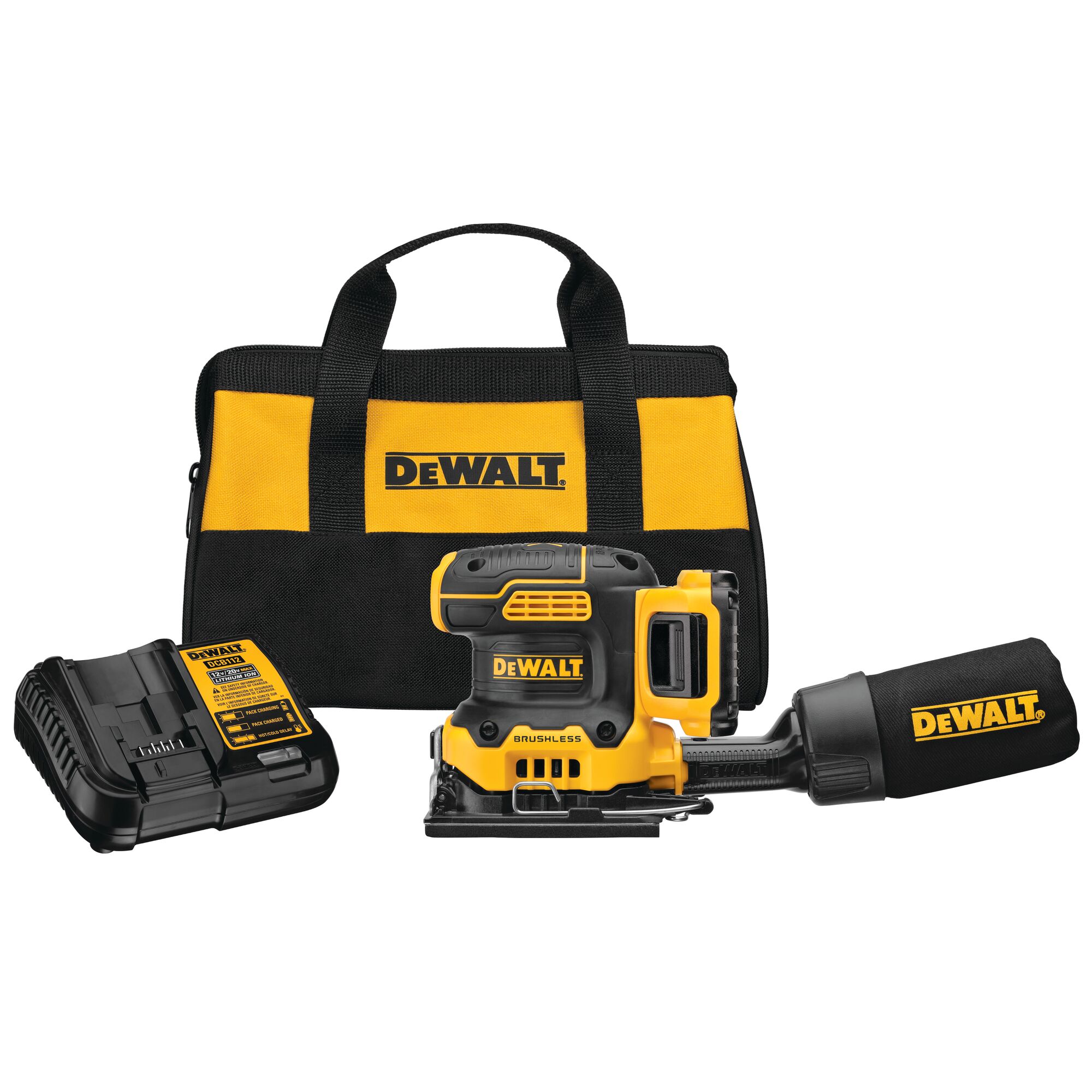 Battery deals dewalt sander