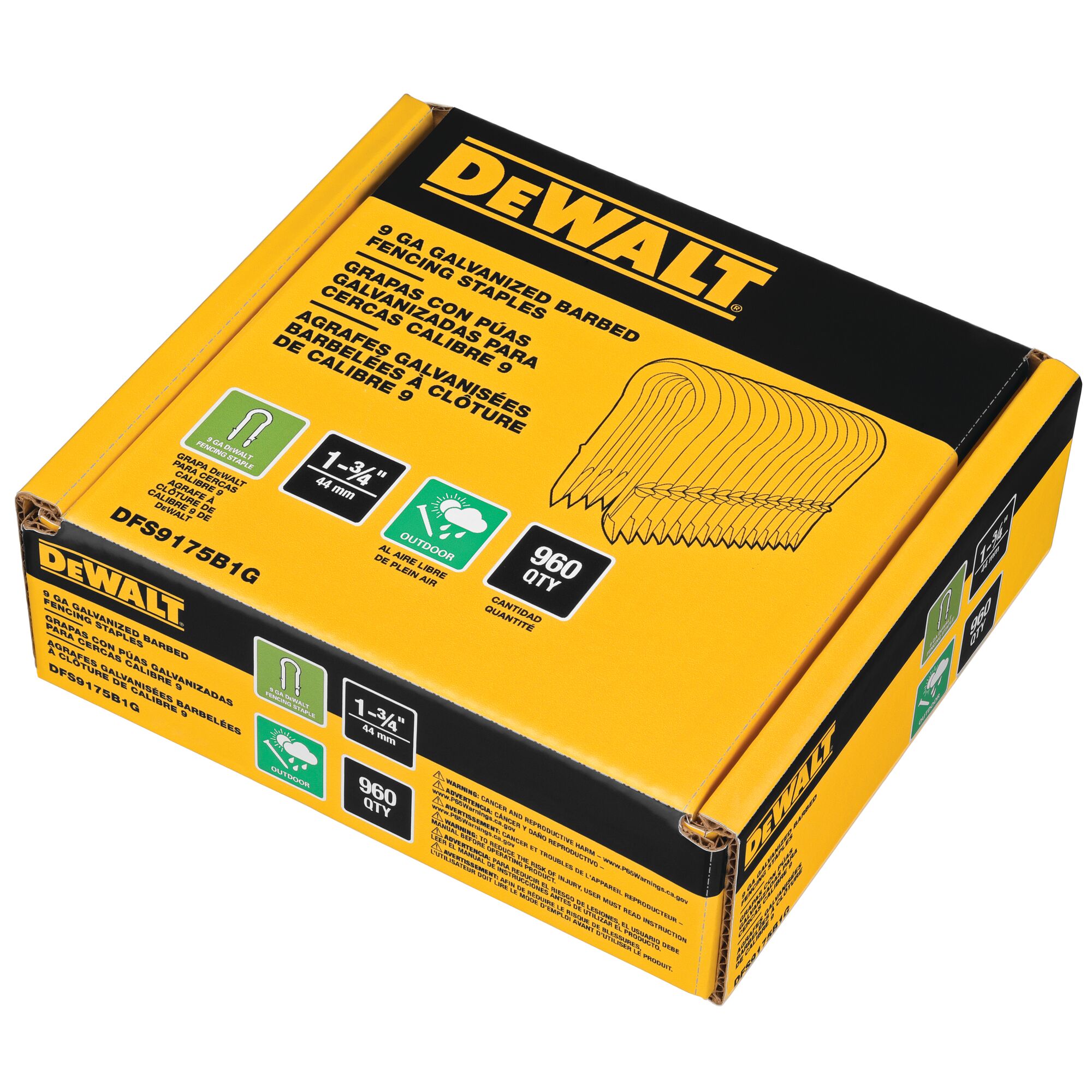 Dewalt outlet fence staples