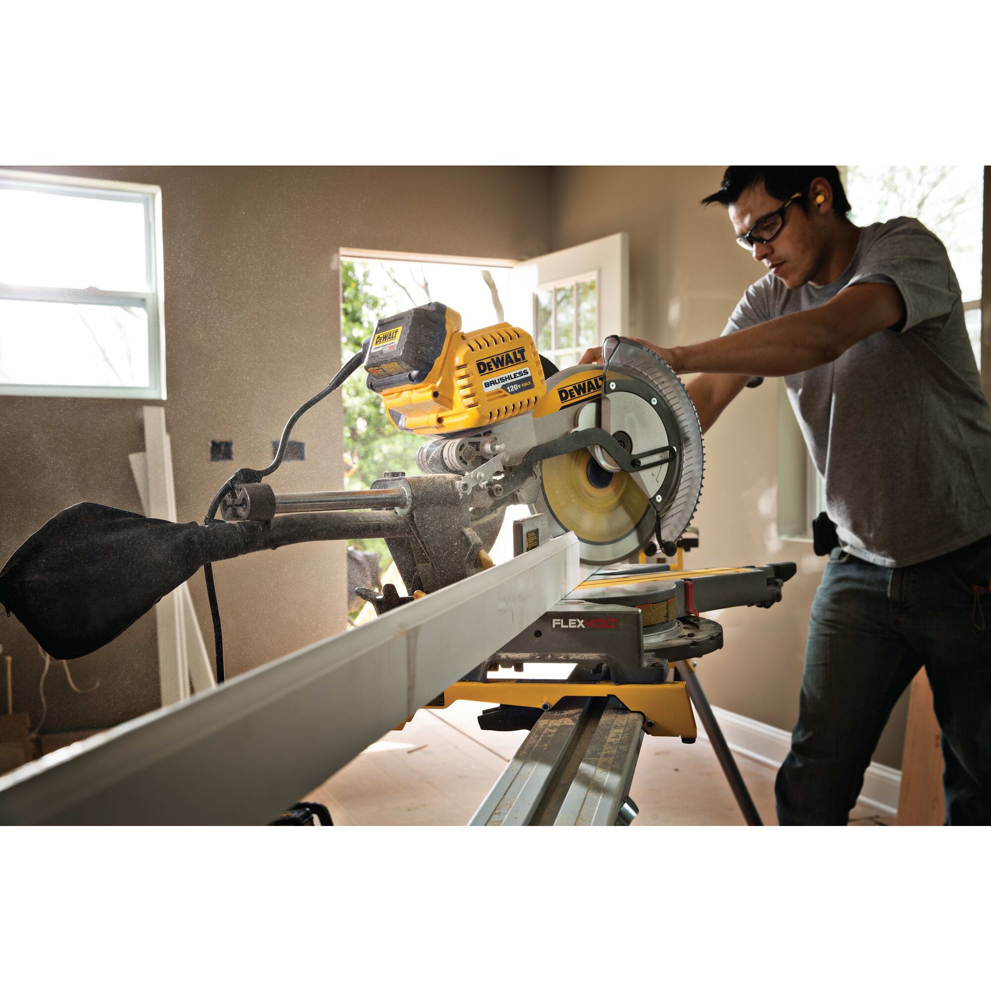 120V MAX 12 in. 305 mm. Double Bevel Sliding Compound Miter Saw