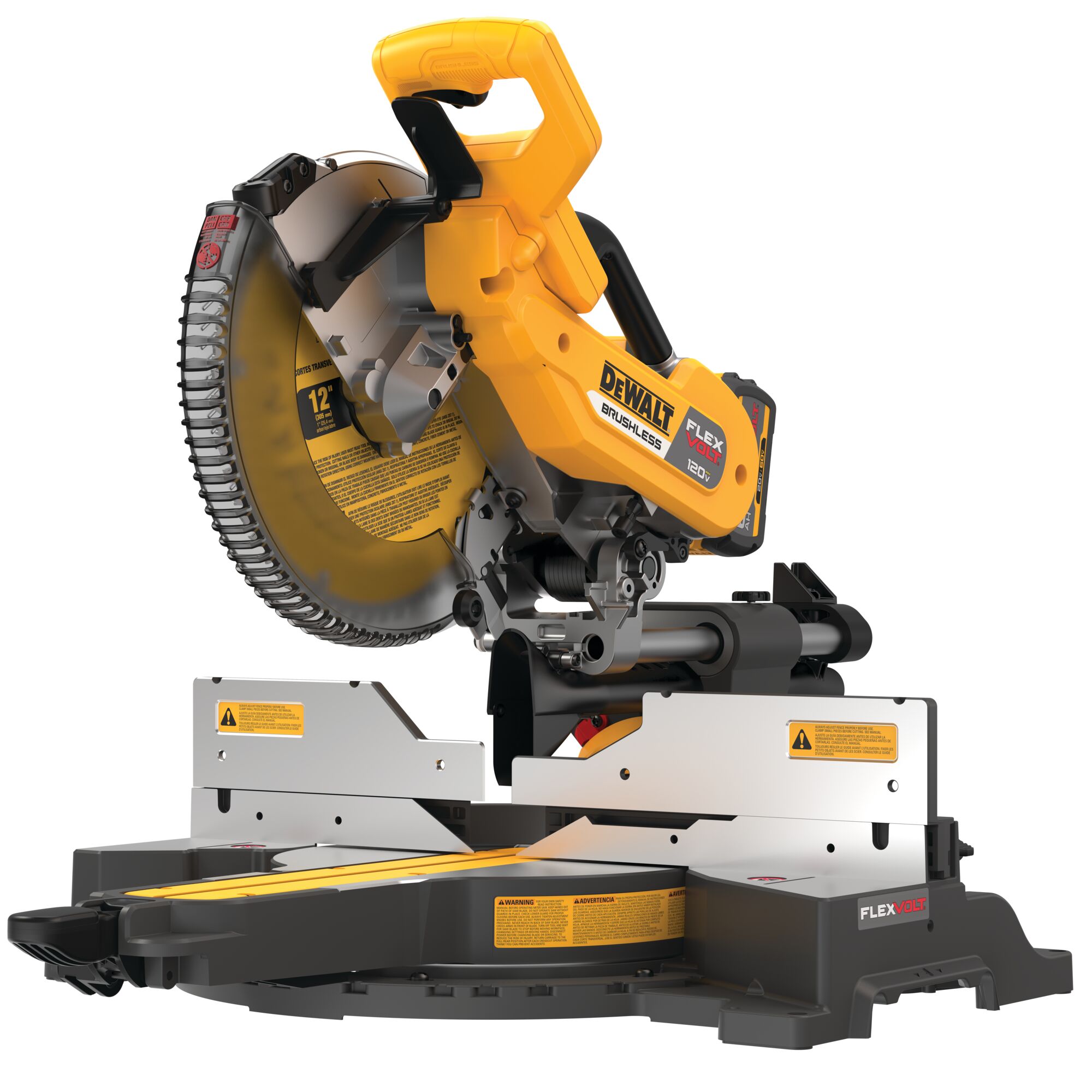 Dewalt flexvolt sliding discount compound miter saw