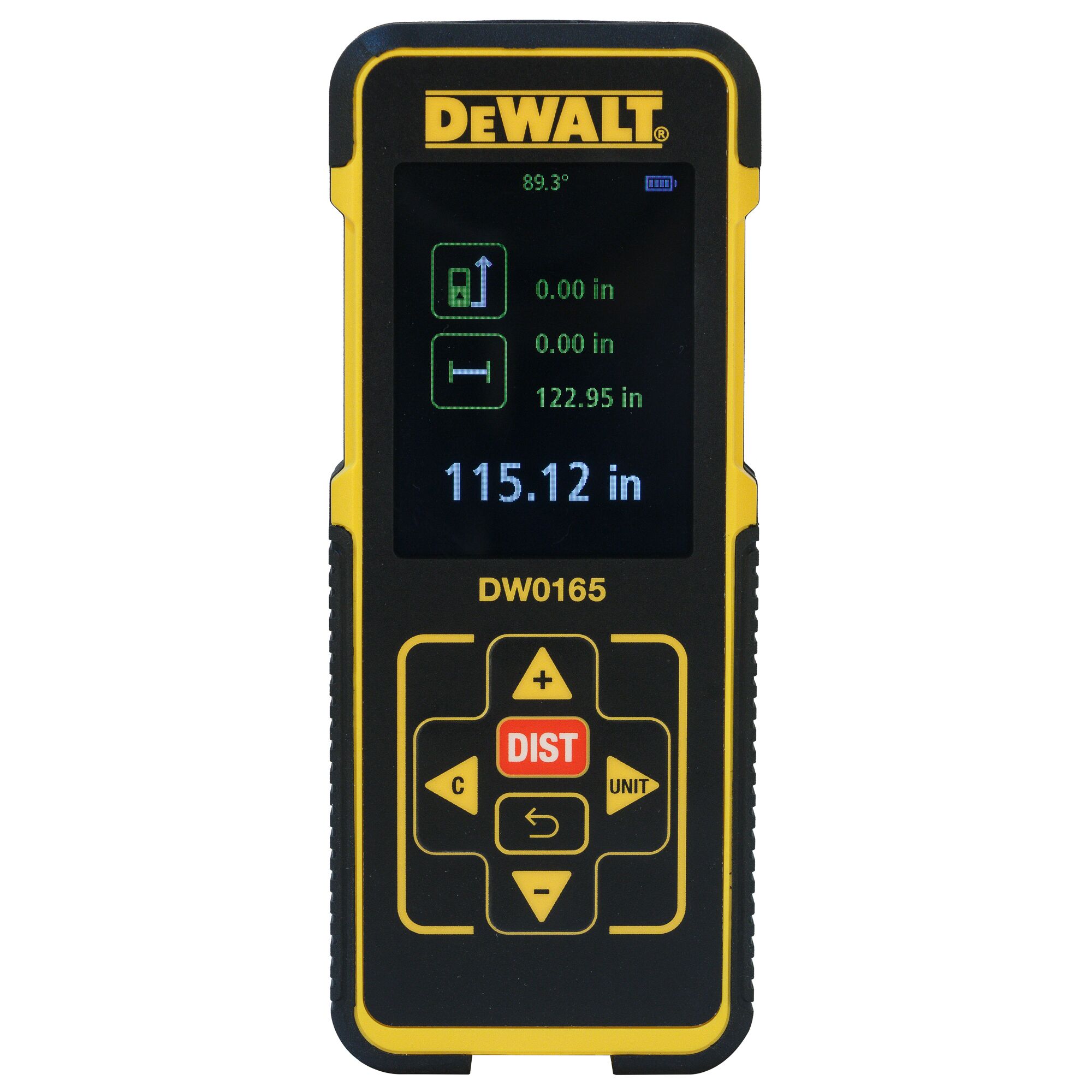 50M LASER DISTANCE MEASURER 165 FT DEWALT