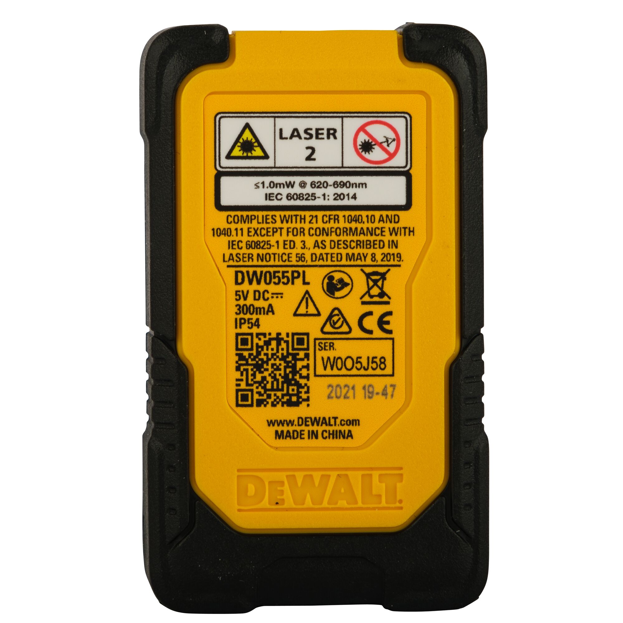 ATOMIC COMPACT SERIES 55 ft Pocket Laser Distance Measurer DEWALT