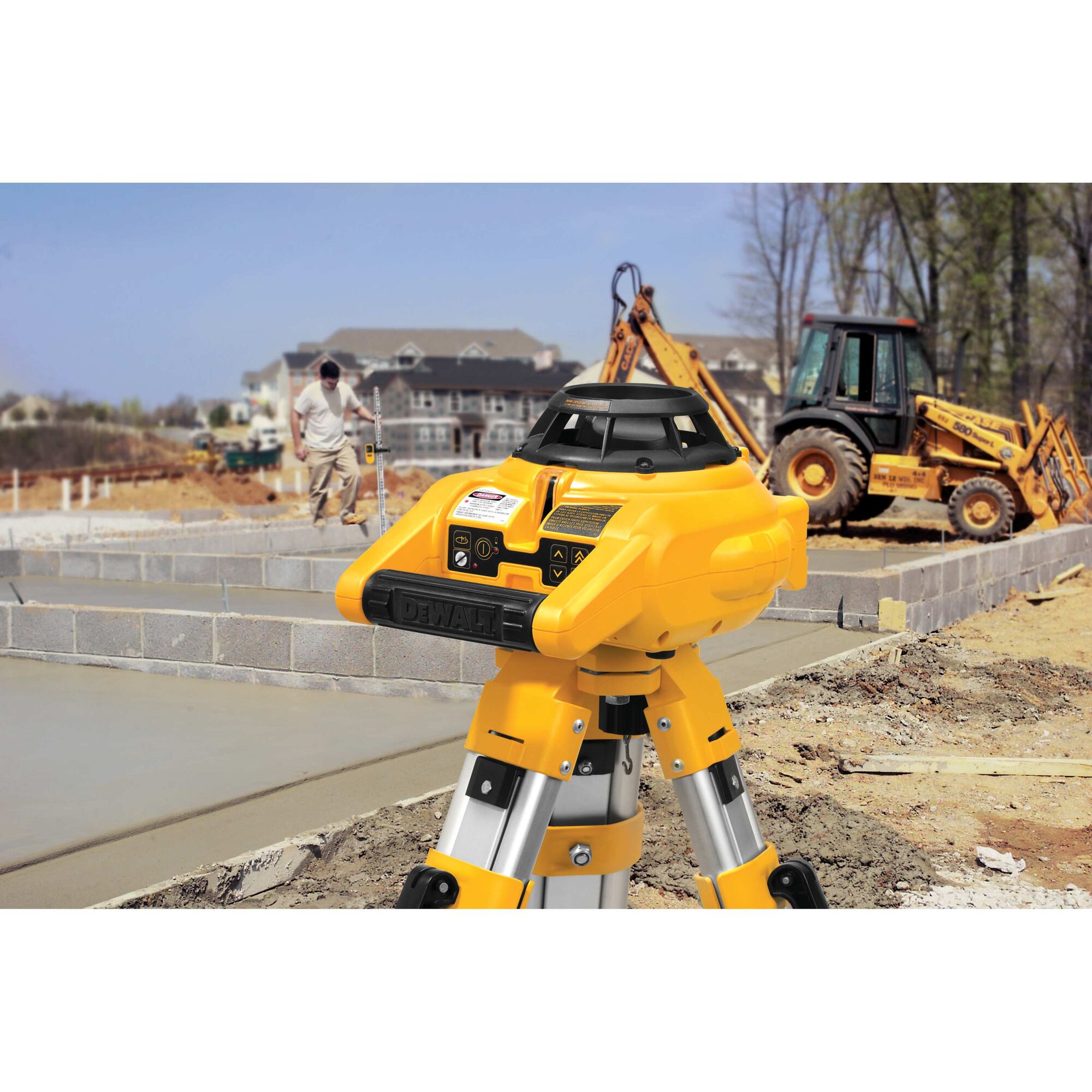 Interior and Exterior Rotary Laser Level Kit DEWALT