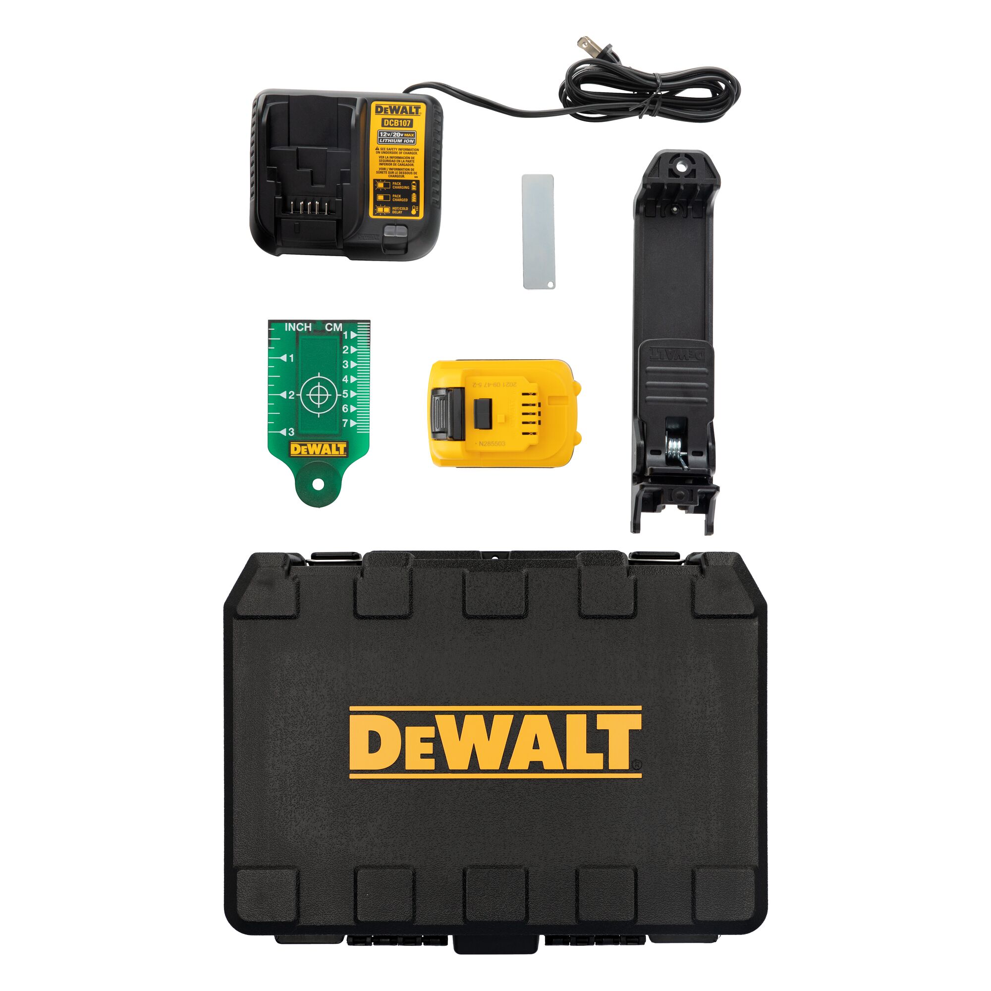 12V MAX 2 Spot Cross Line Green Laser DEWALT