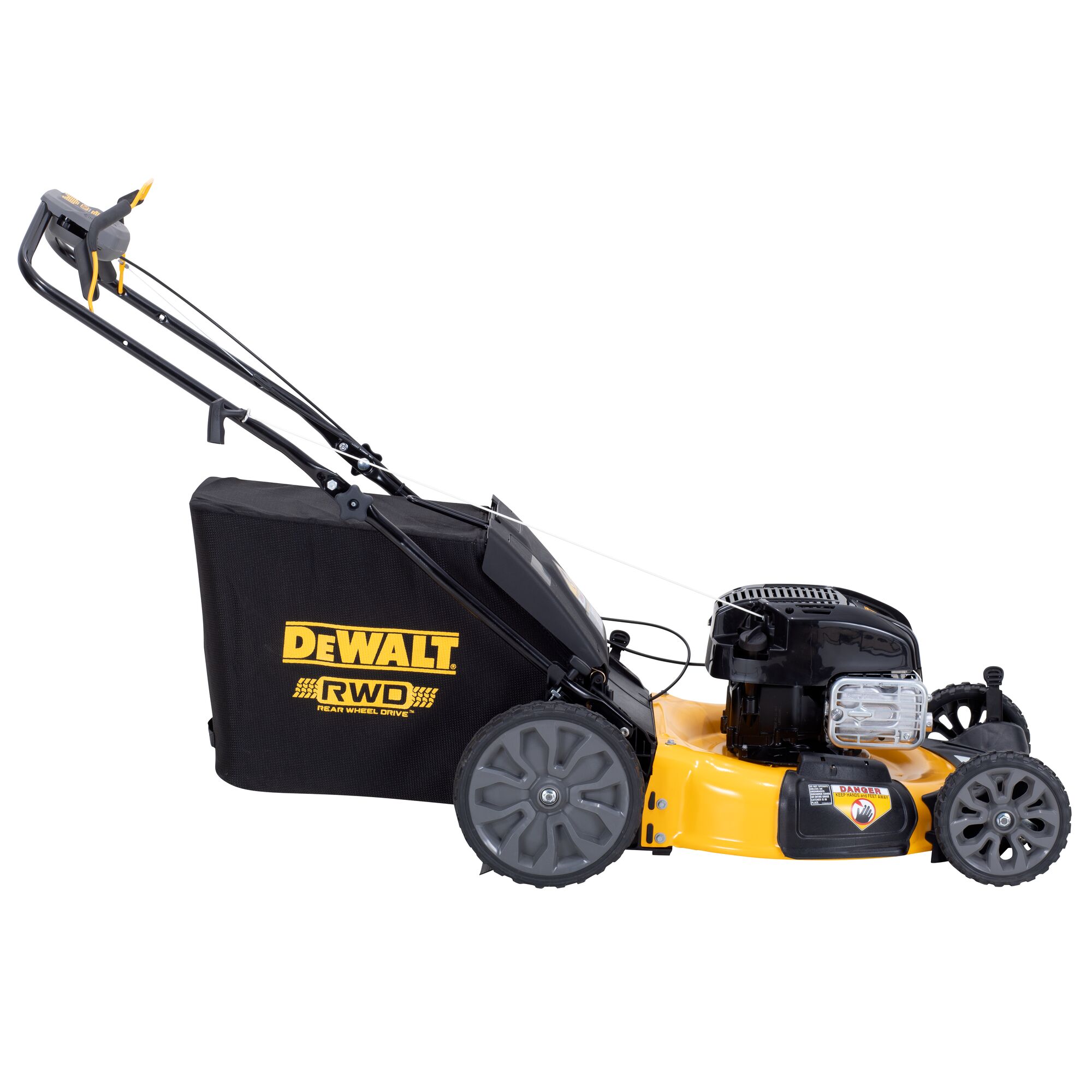 DEWALT 21 in. High Wheel Self Propelled RWD Mower DEWALT