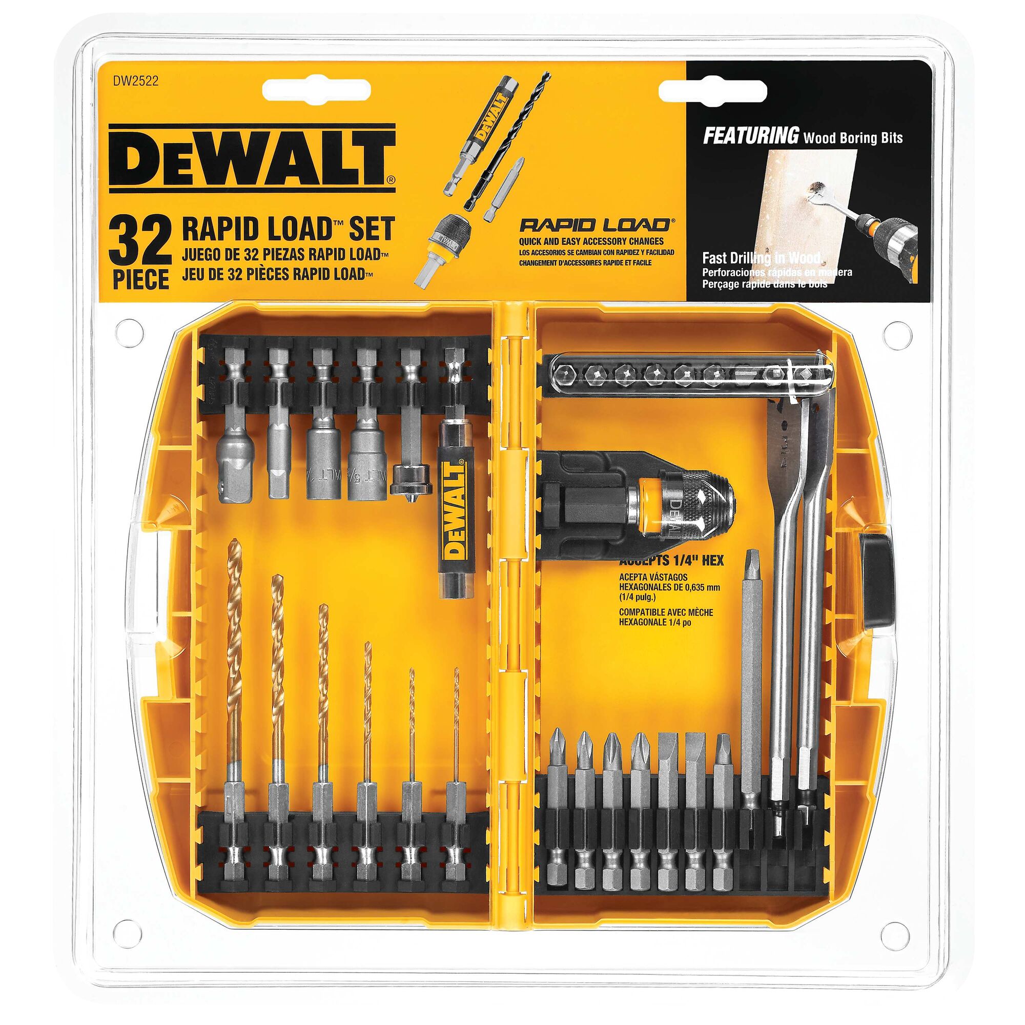 Dewalt 32 best sale piece bit set