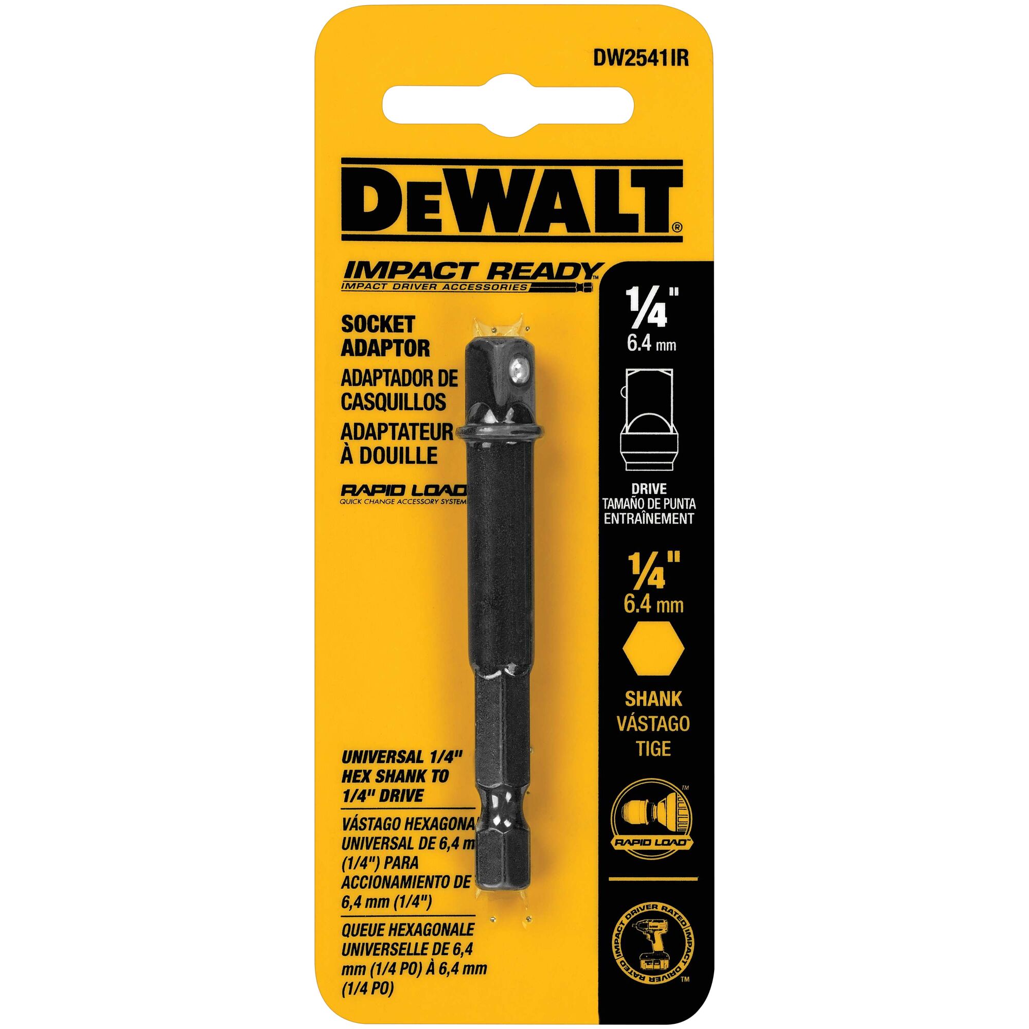 Dewalt impact best sale wrench adapter