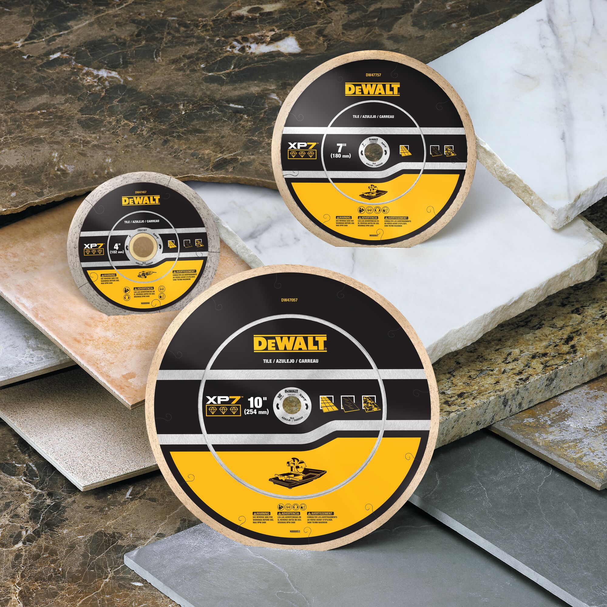 Dewalt tile deals saw blade