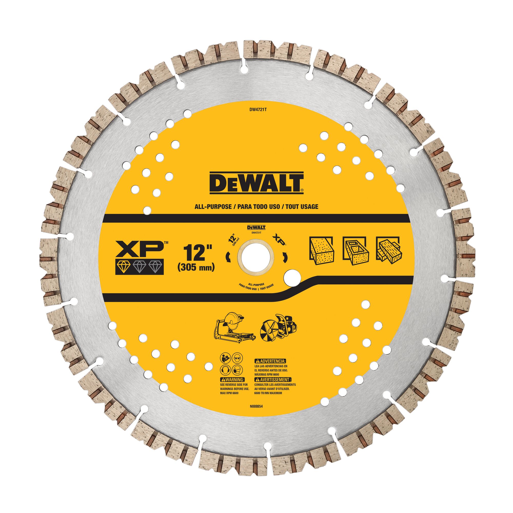 XP All-Purpose Segmented Diamond Blades | DEWALT