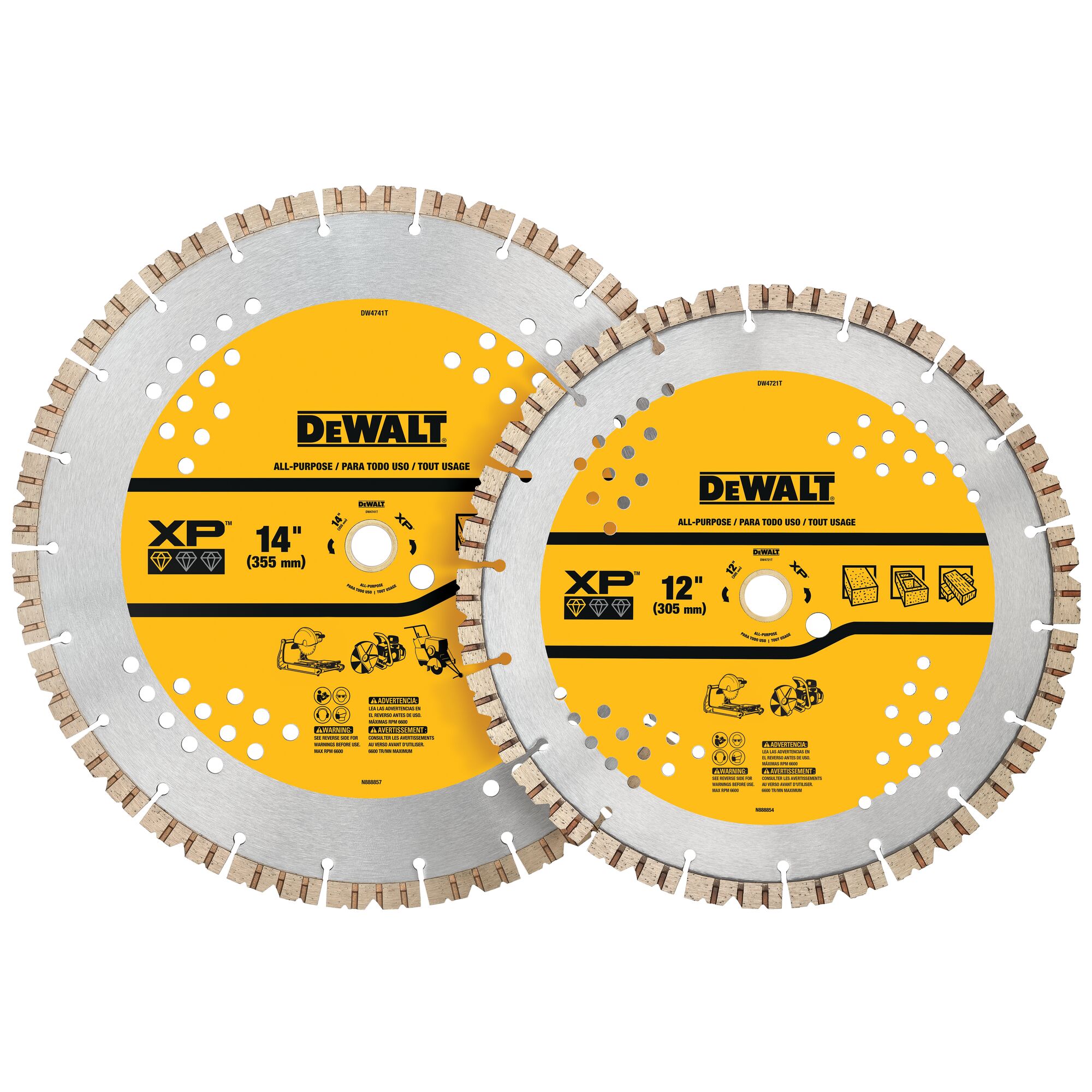 XP All-Purpose Segmented Diamond Blades | DEWALT