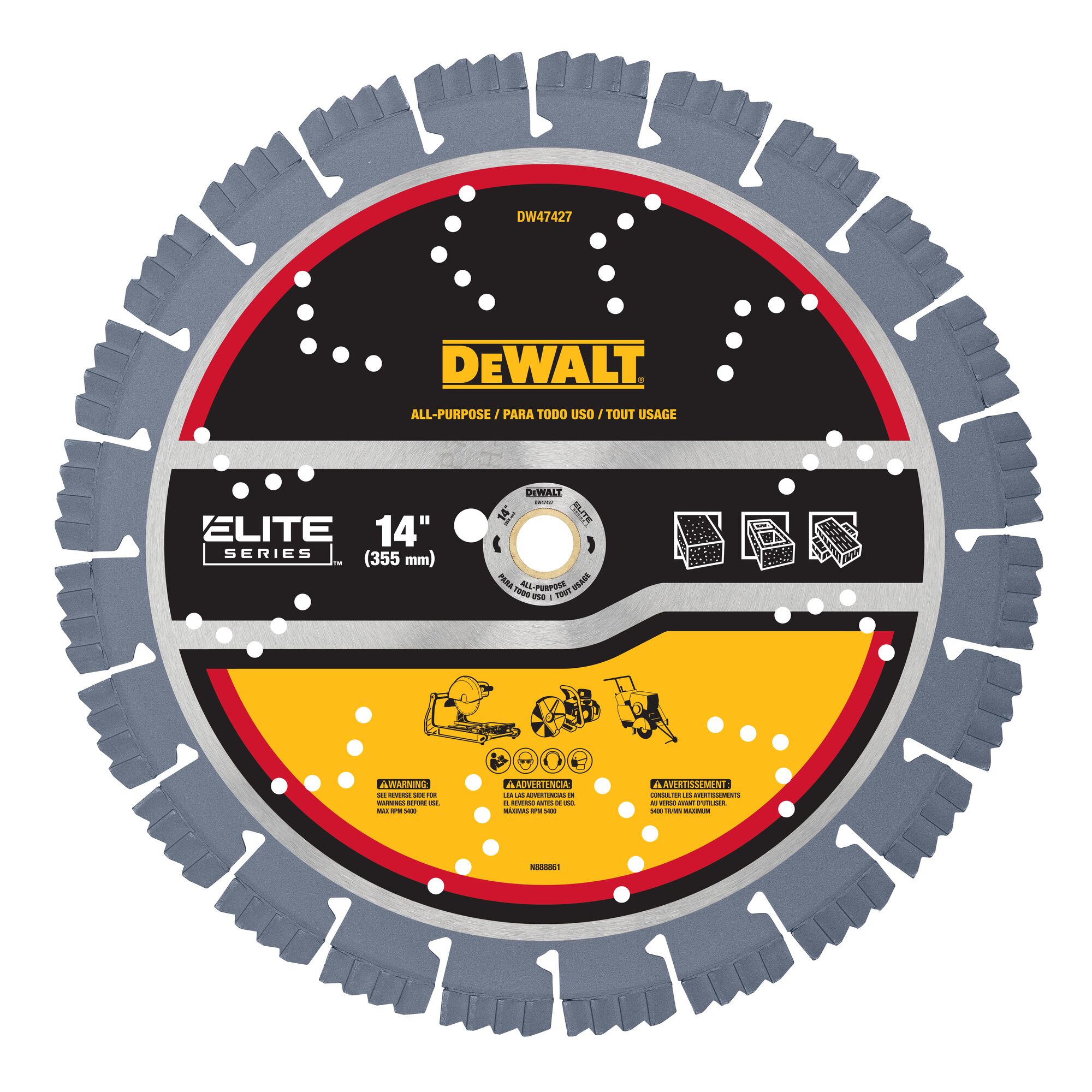 XP7 All-Purpose Segmented Diamond Blades | DEWALT