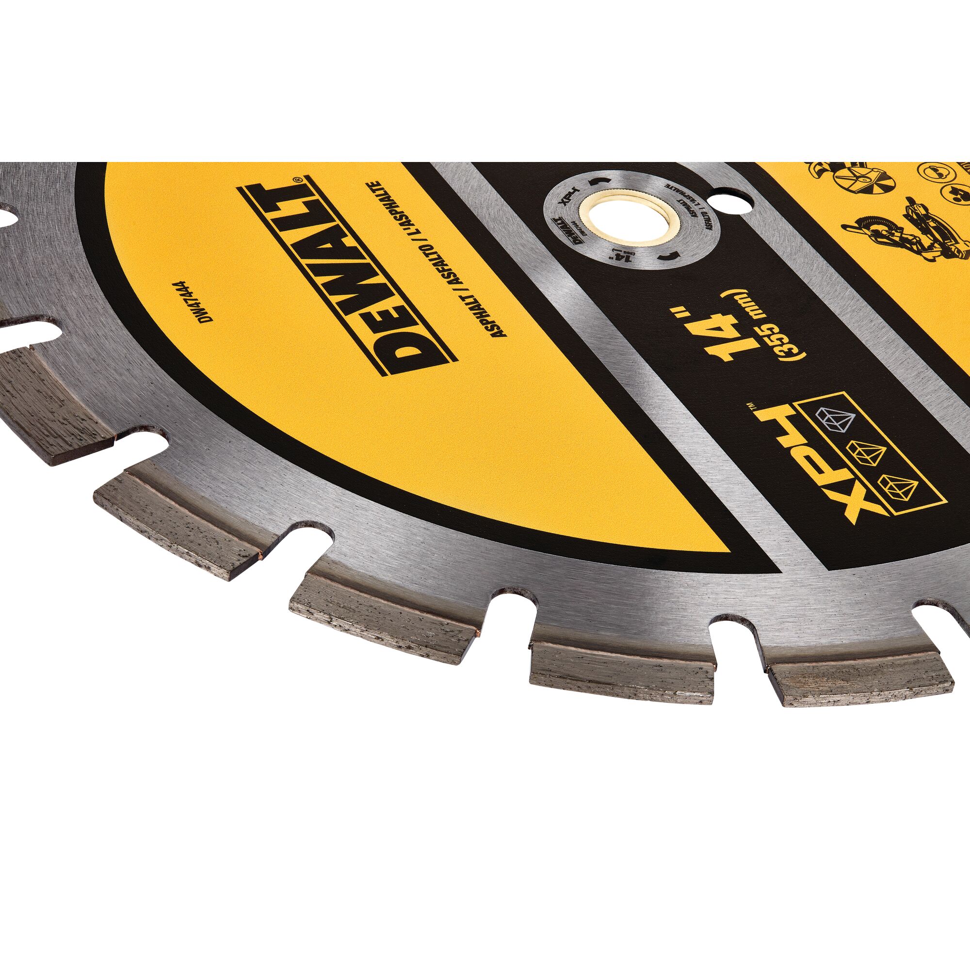 XP4 Asphalt Segmented Diamond Blades | DEWALT