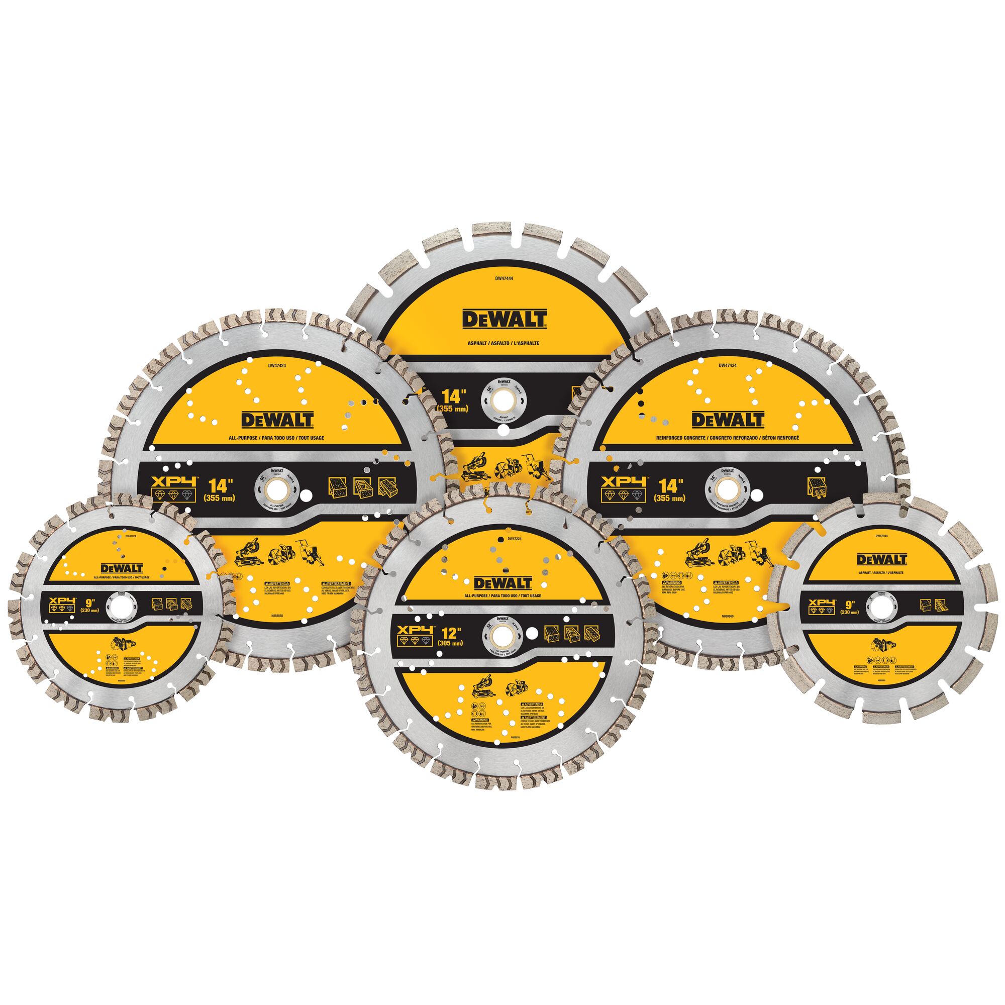 XP4 Asphalt Segmented Diamond Blades | DEWALT