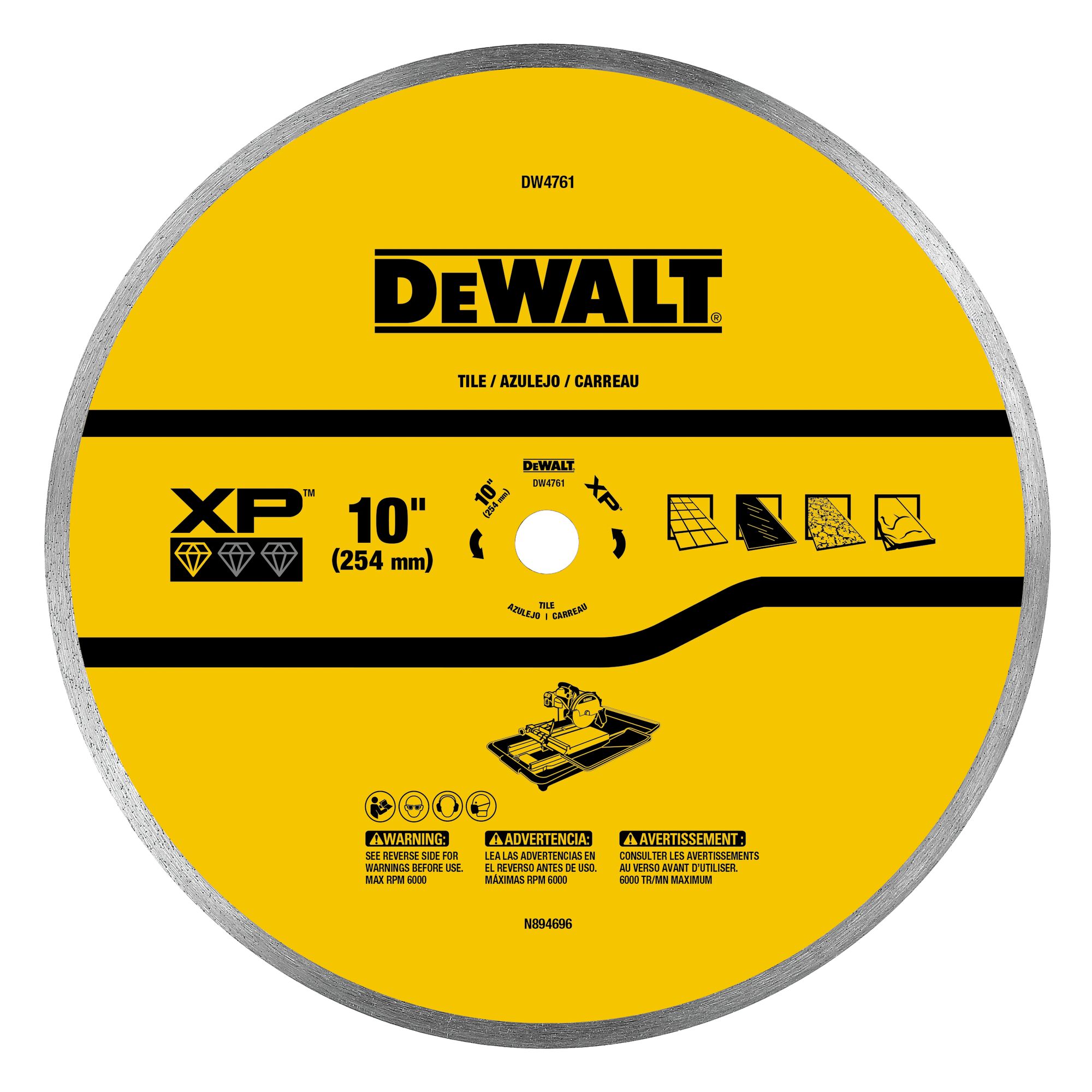 XP7 Tile Diamond Blades | DEWALT