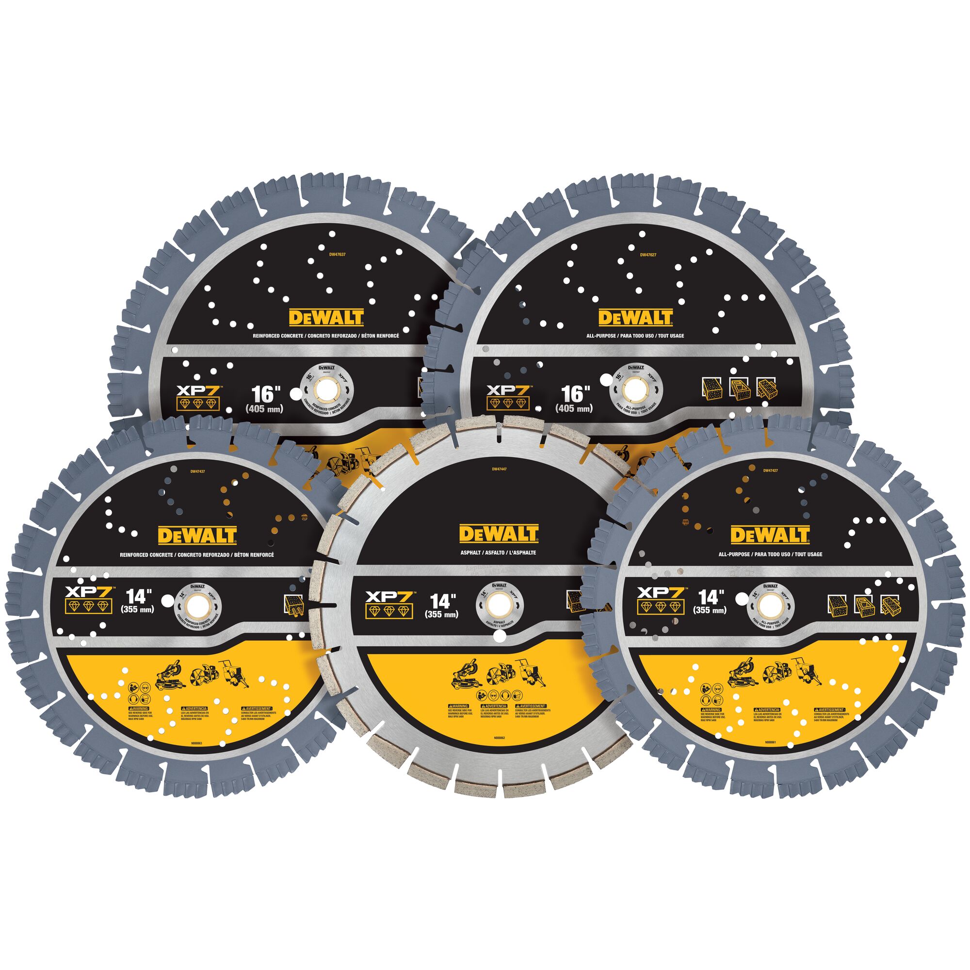 XP7 All-Purpose Segmented Diamond Blades | DEWALT