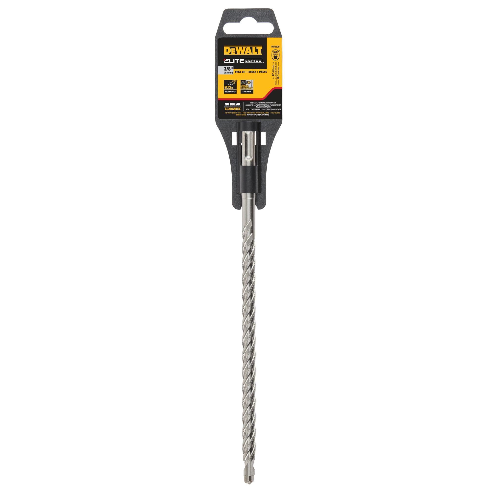 DEWALT ELITE SERIES SDS PLUS Masonry Drill Bits DEWALT