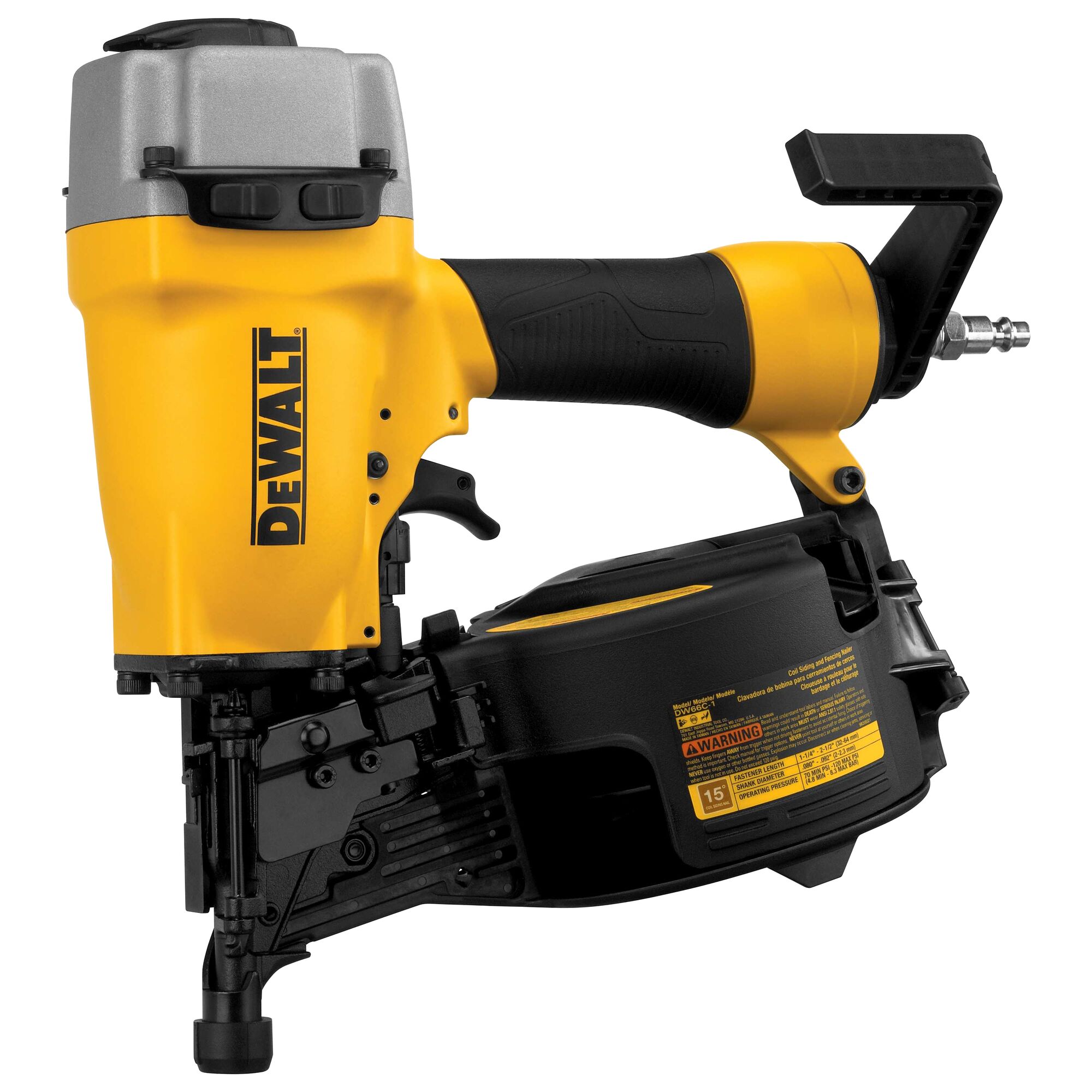 15 Coil Siding and Fencing Nailer DEWALT