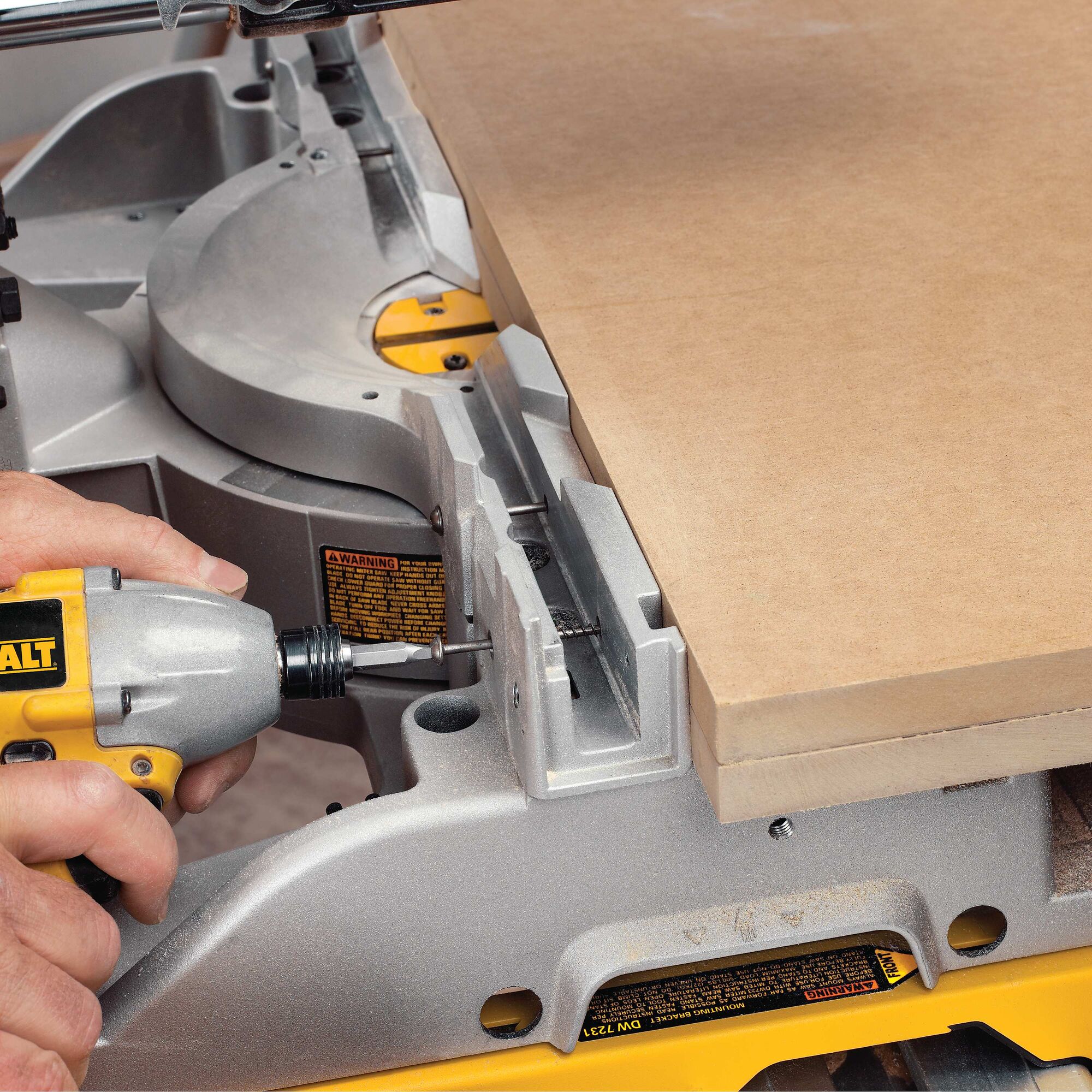 10 in. 254mm Double Bevel Sliding Compound Miter Saw DEWALT