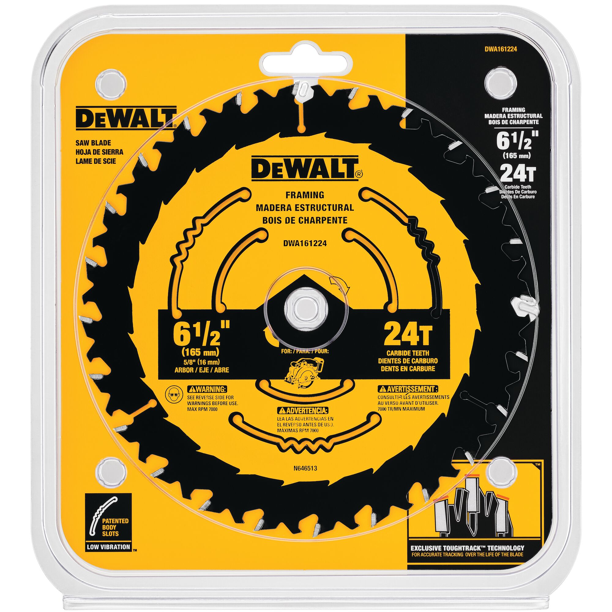 Dewalt circular deals saw blades 165mm