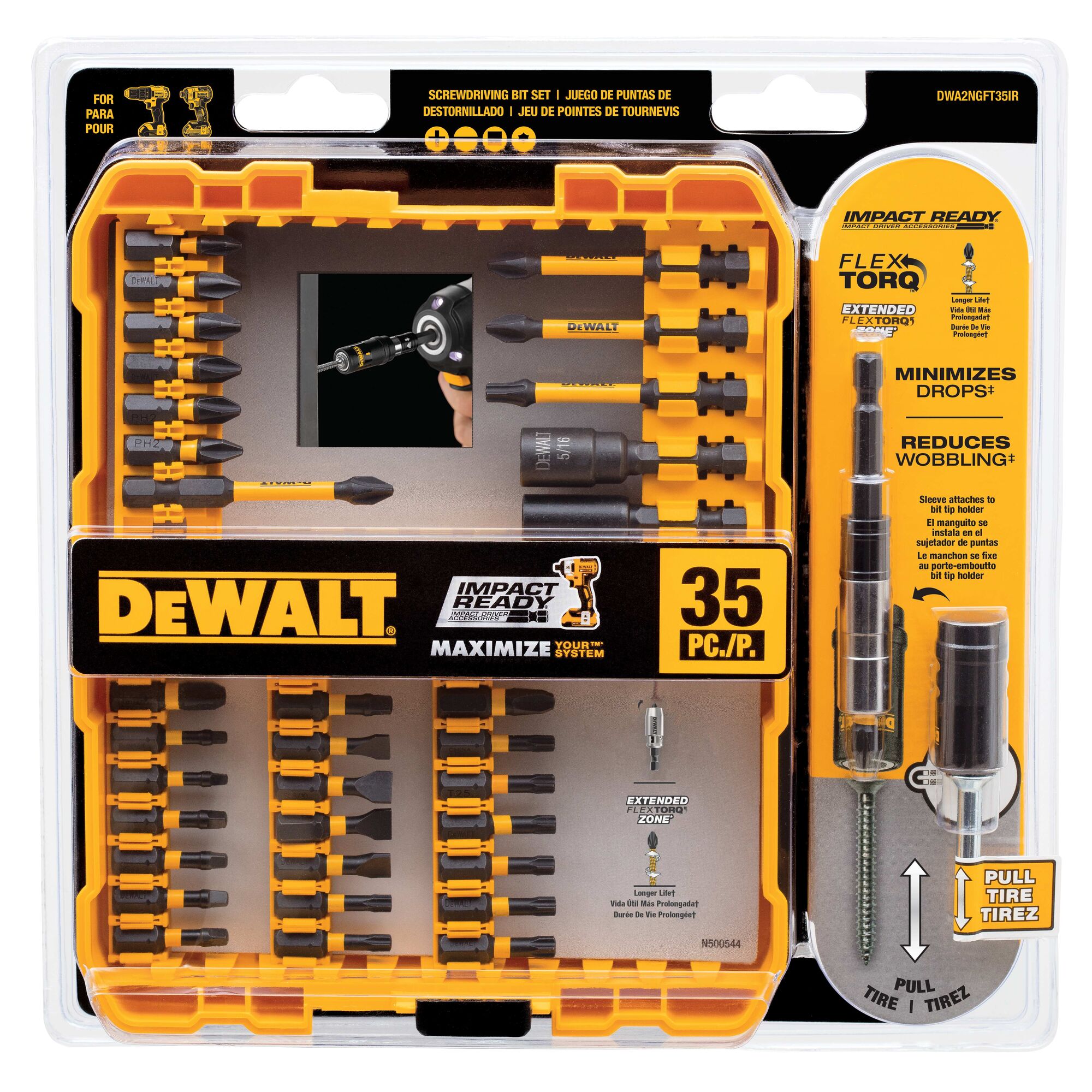 30 Pc. IMPACT READY Screwdriving Set DEWALT