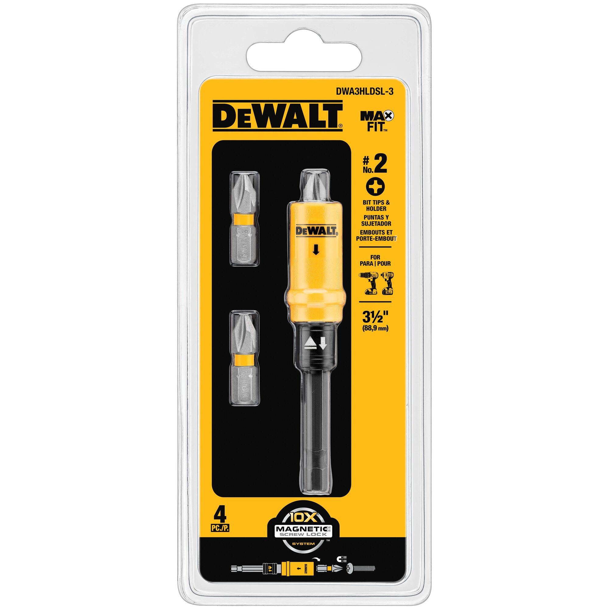 Dewalt max 2025 bit holder