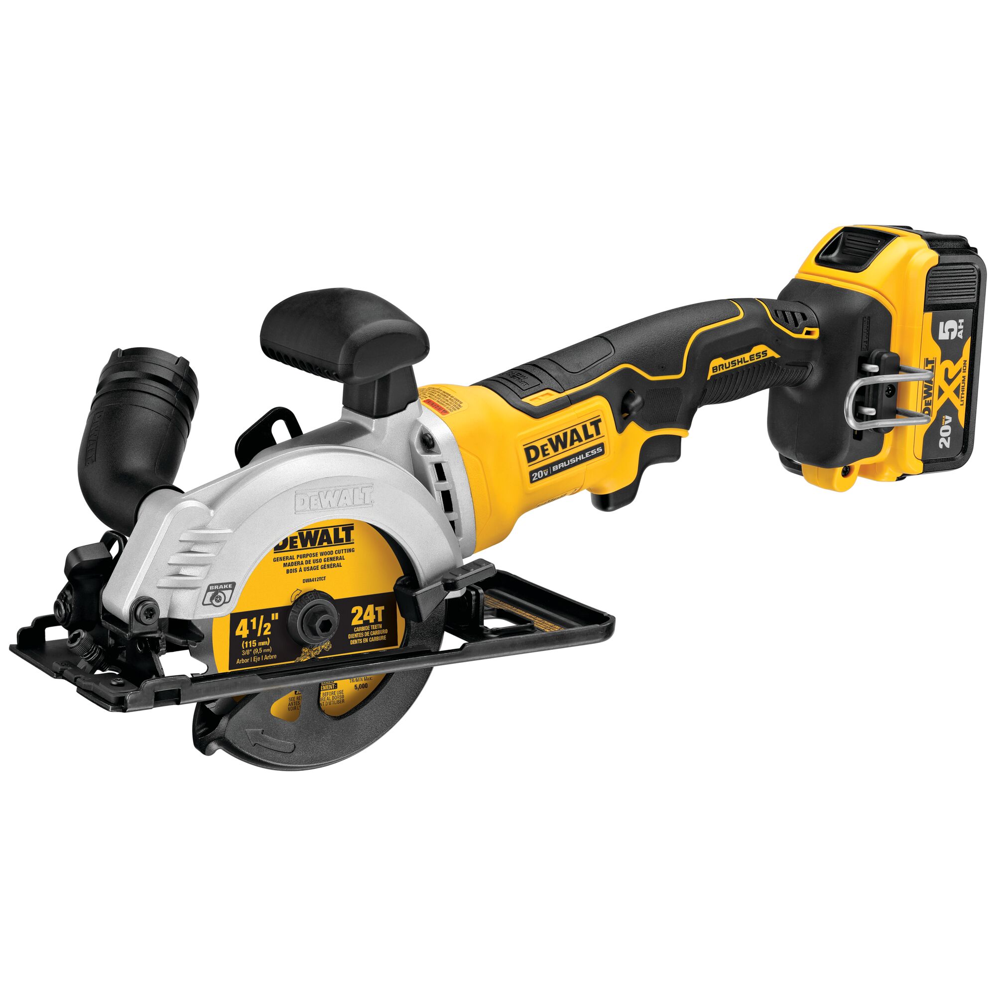 Changing blade 2024 dewalt circular saw