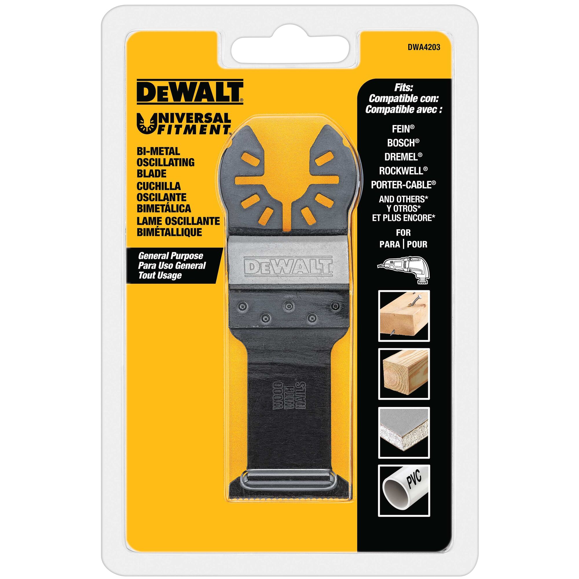 Dewalt multi tool online drywall blade