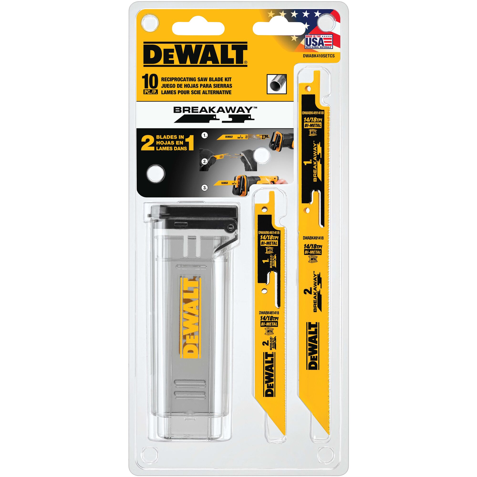 Dewalt reciprocating deals saw blades