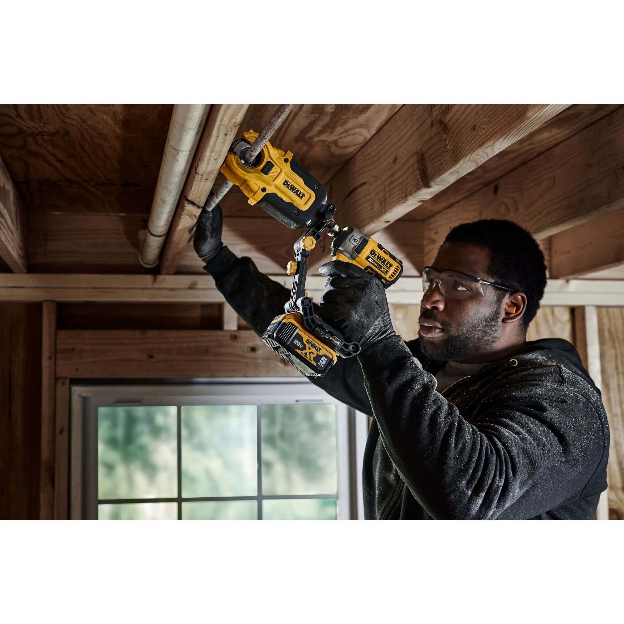 IMPACT CONNECT Copper Pipe Cutter Attachment DEWALT