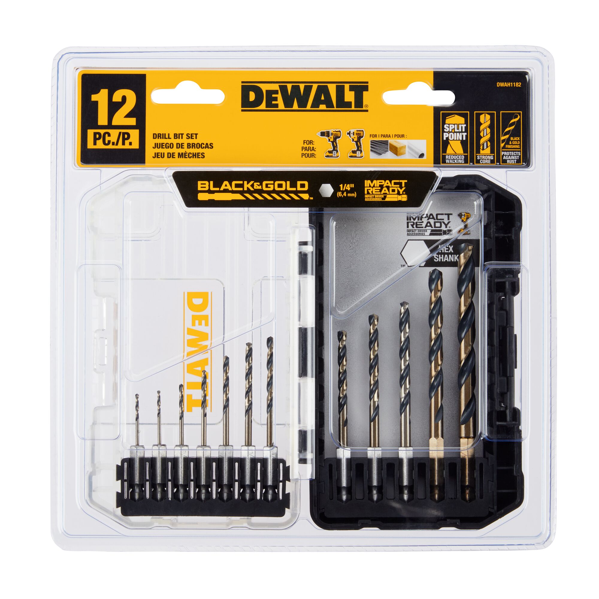 Dewalt impact ready store drill bits