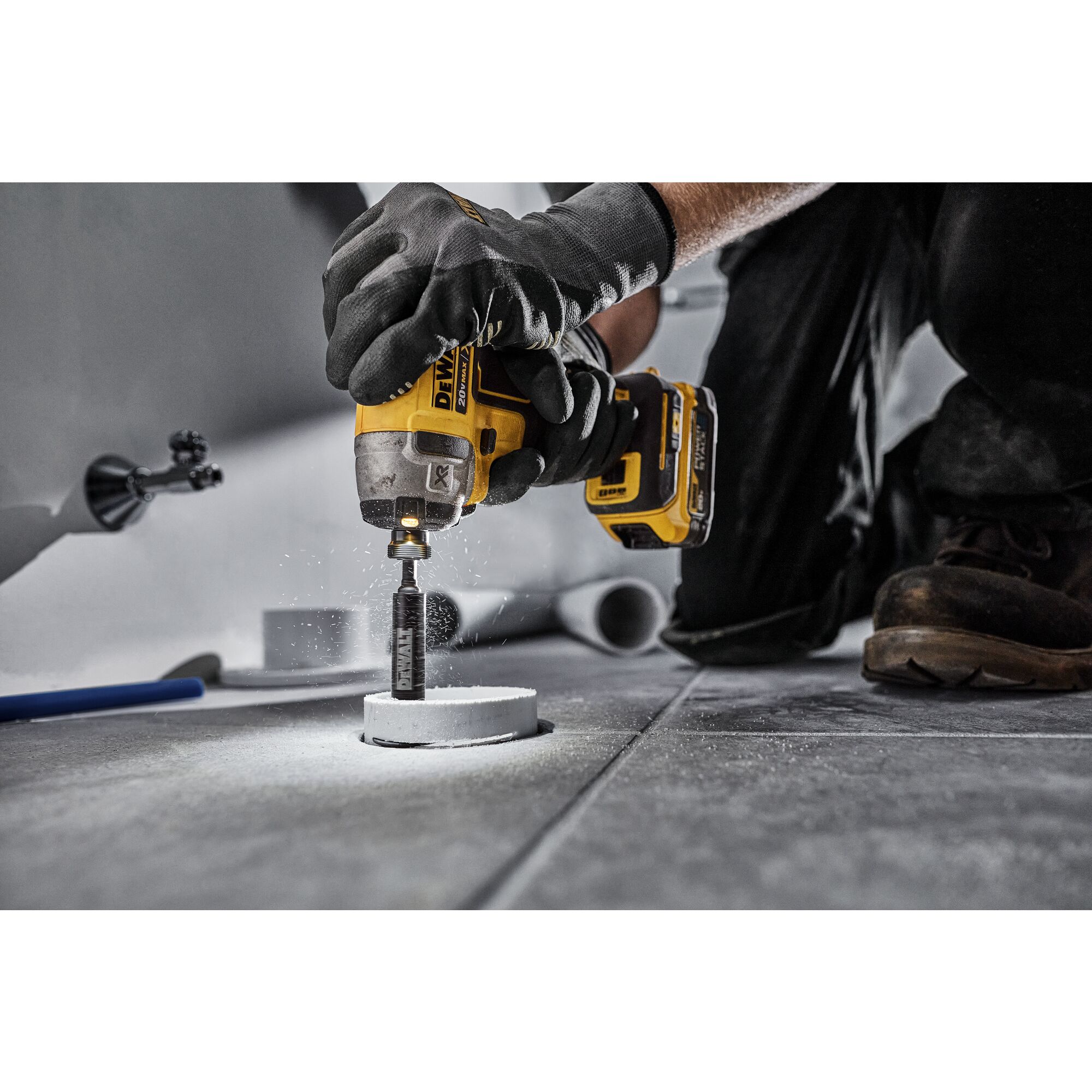 DEWALT Impact Connect Inside PVC Pipe Cutter DEWALT