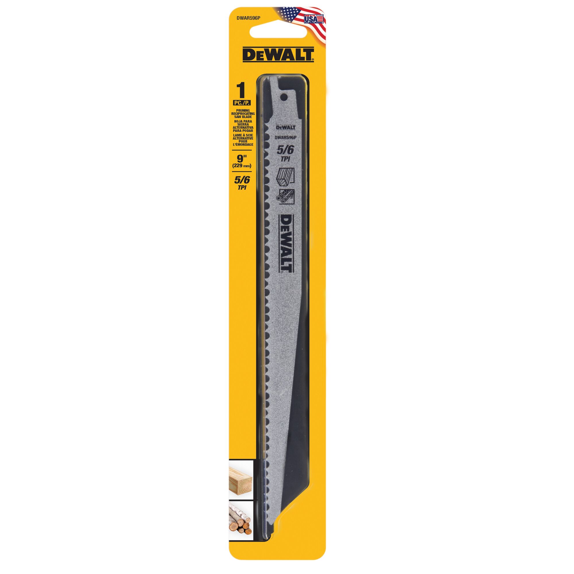 Pruning Bi Metal Reciprocating Saw Blades DEWALT