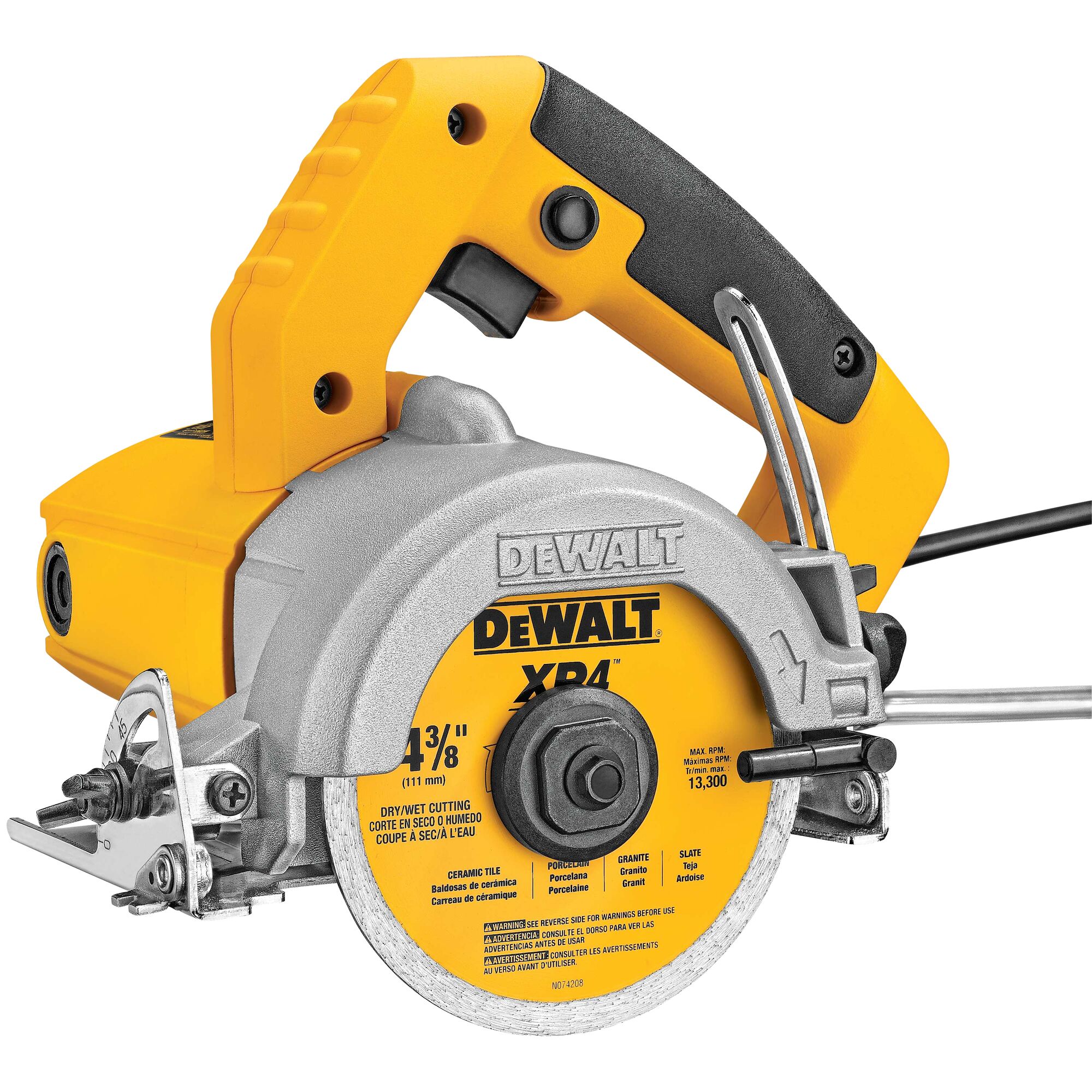 4 3 8 in. Wet Dry Handheld Tile Cutter DEWALT