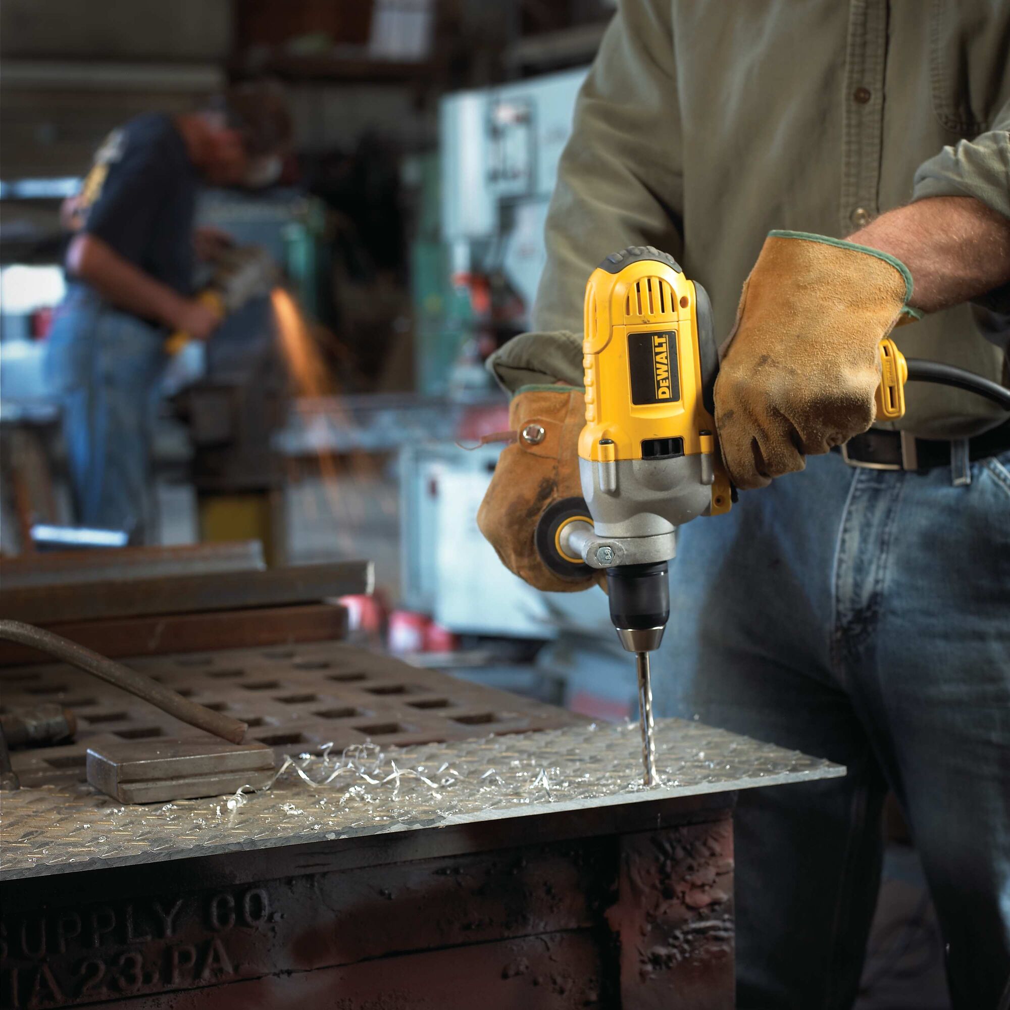 Dewalt best sale handle drill