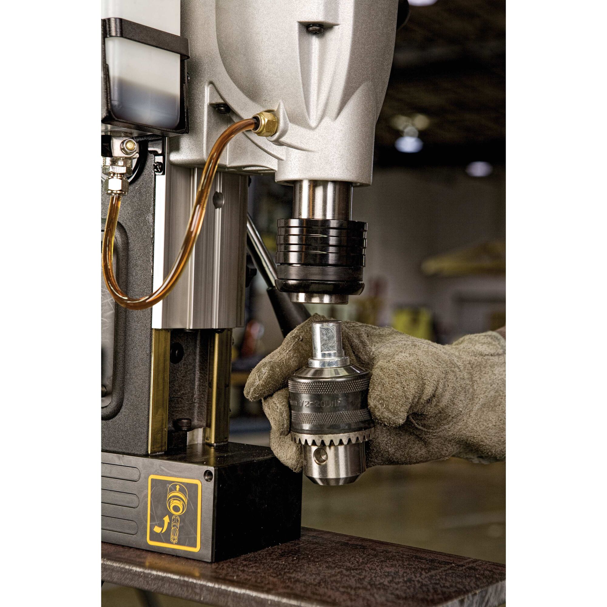 2 in. 2 Speed Magnetic Drill Press DEWALT