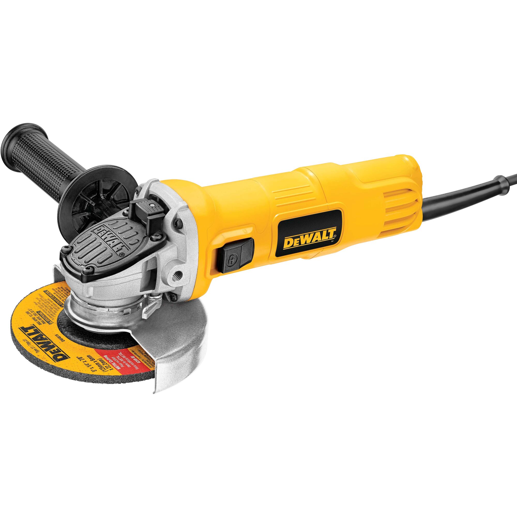 4 1 2 in. Small Angle Grinder with One Touch Guard DEWALT